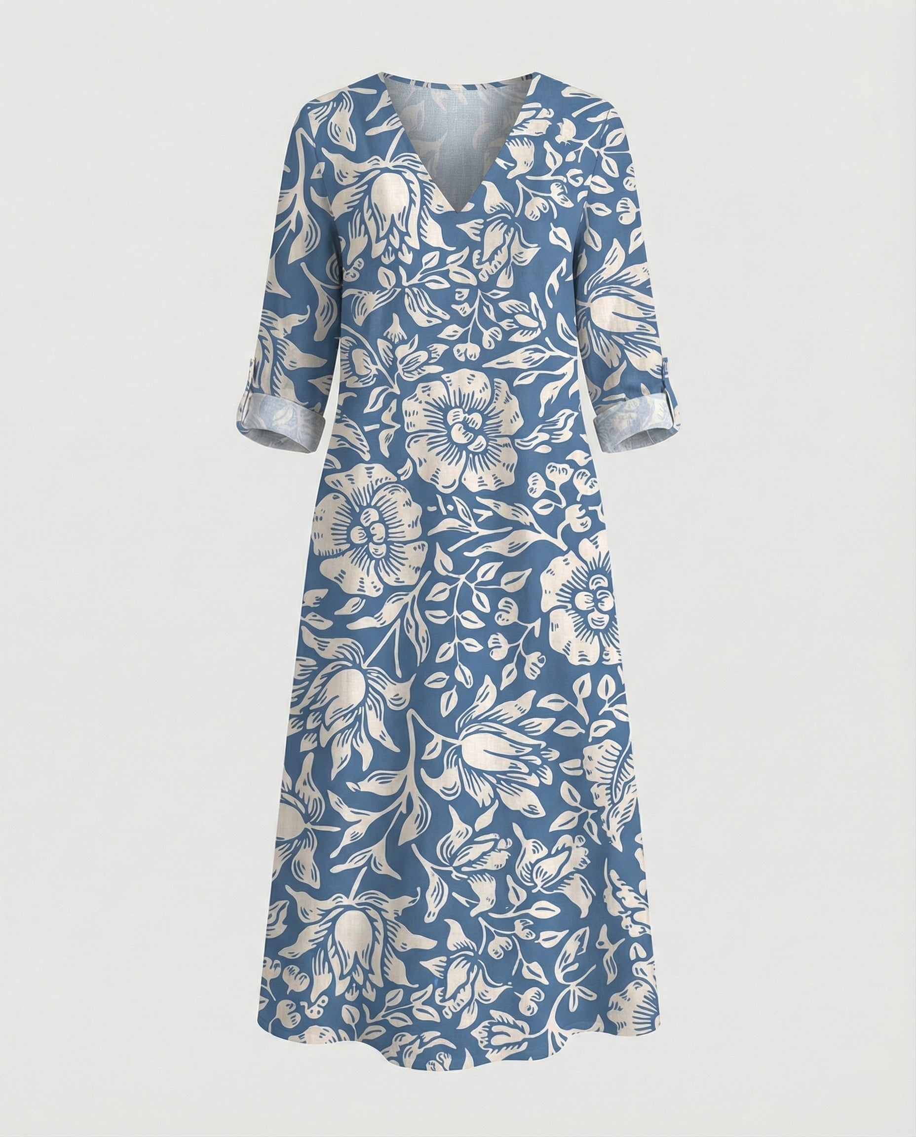 Boho Maxi Dress Summer Women Pockets