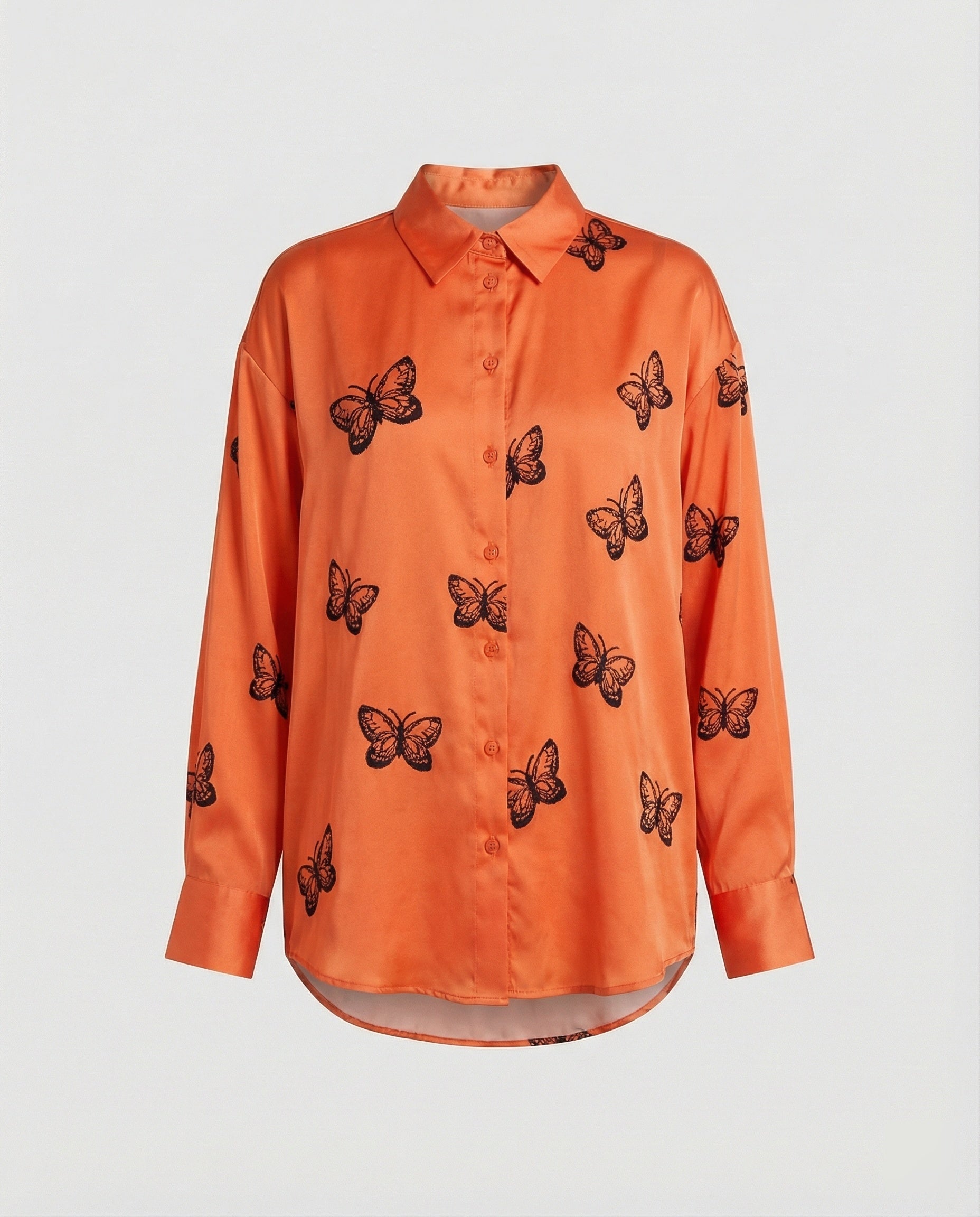 Light blouse women watercolor flowers