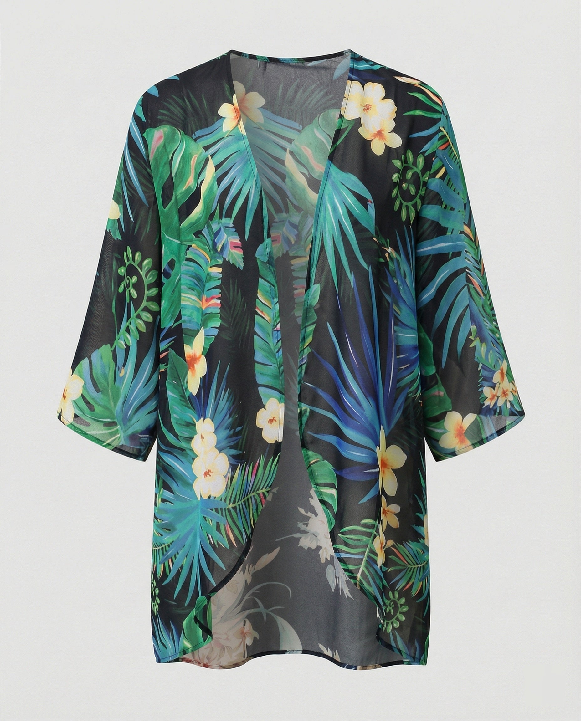 Open Kimono Women's Floral