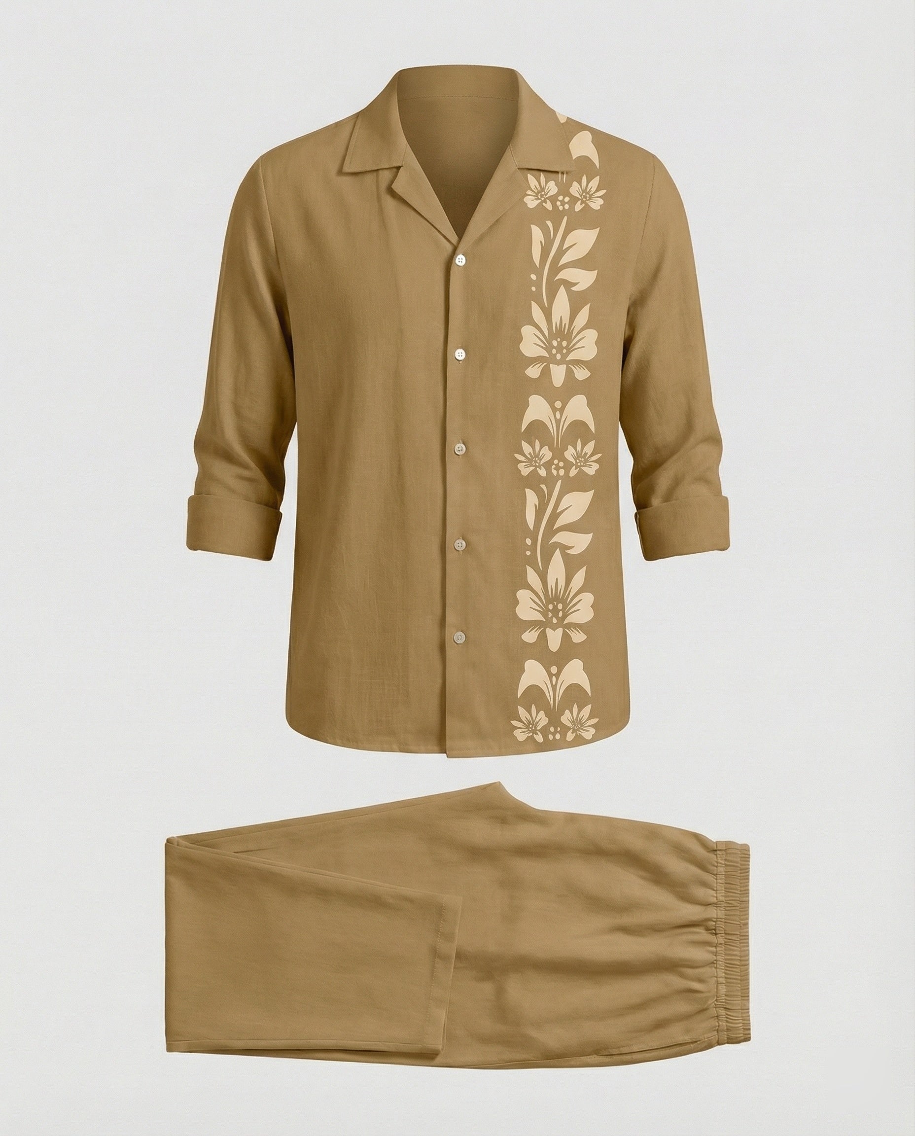 Men's Two-Piece Set Viscose Leisure