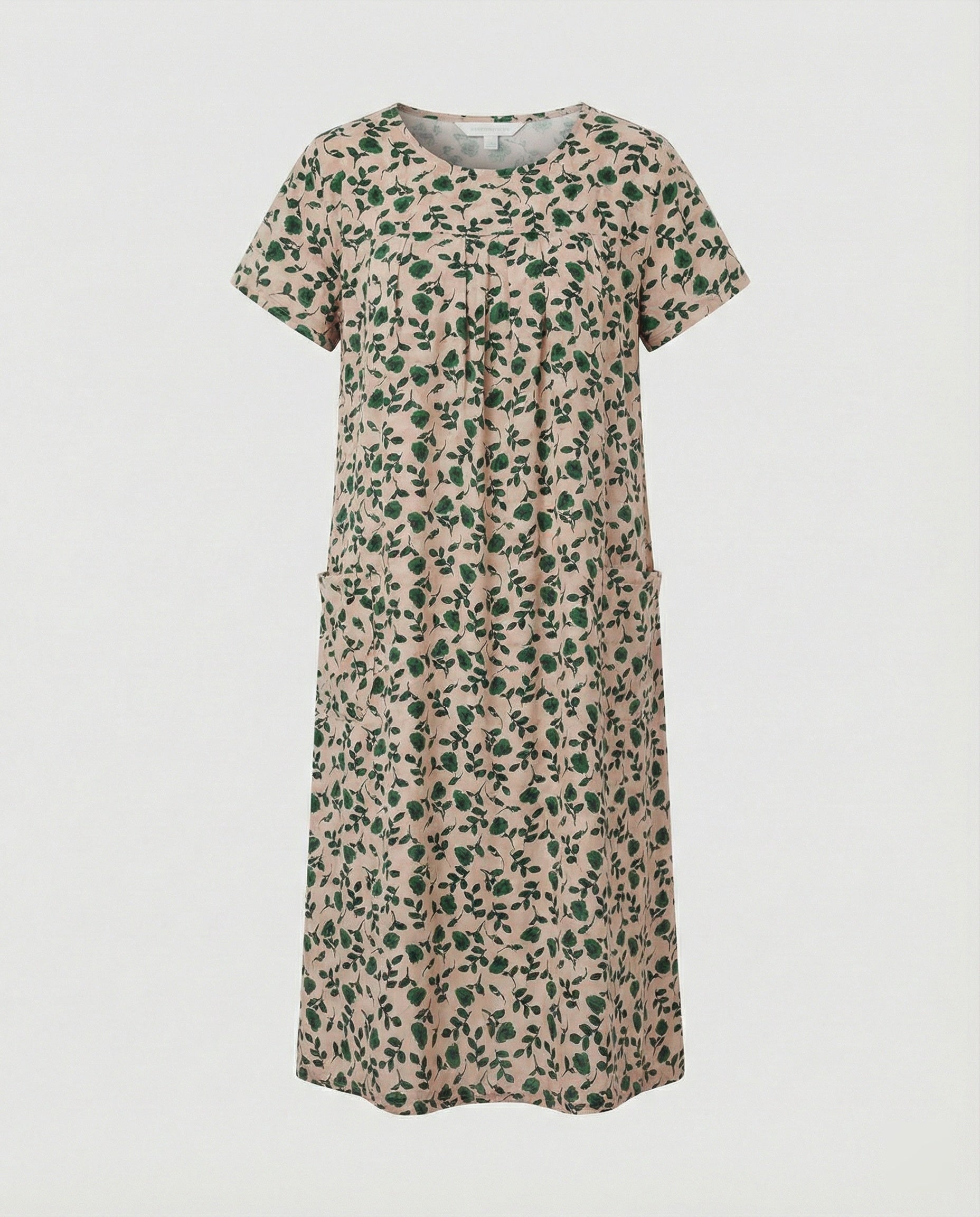 Lightweight Midi Dress Women With Pockets