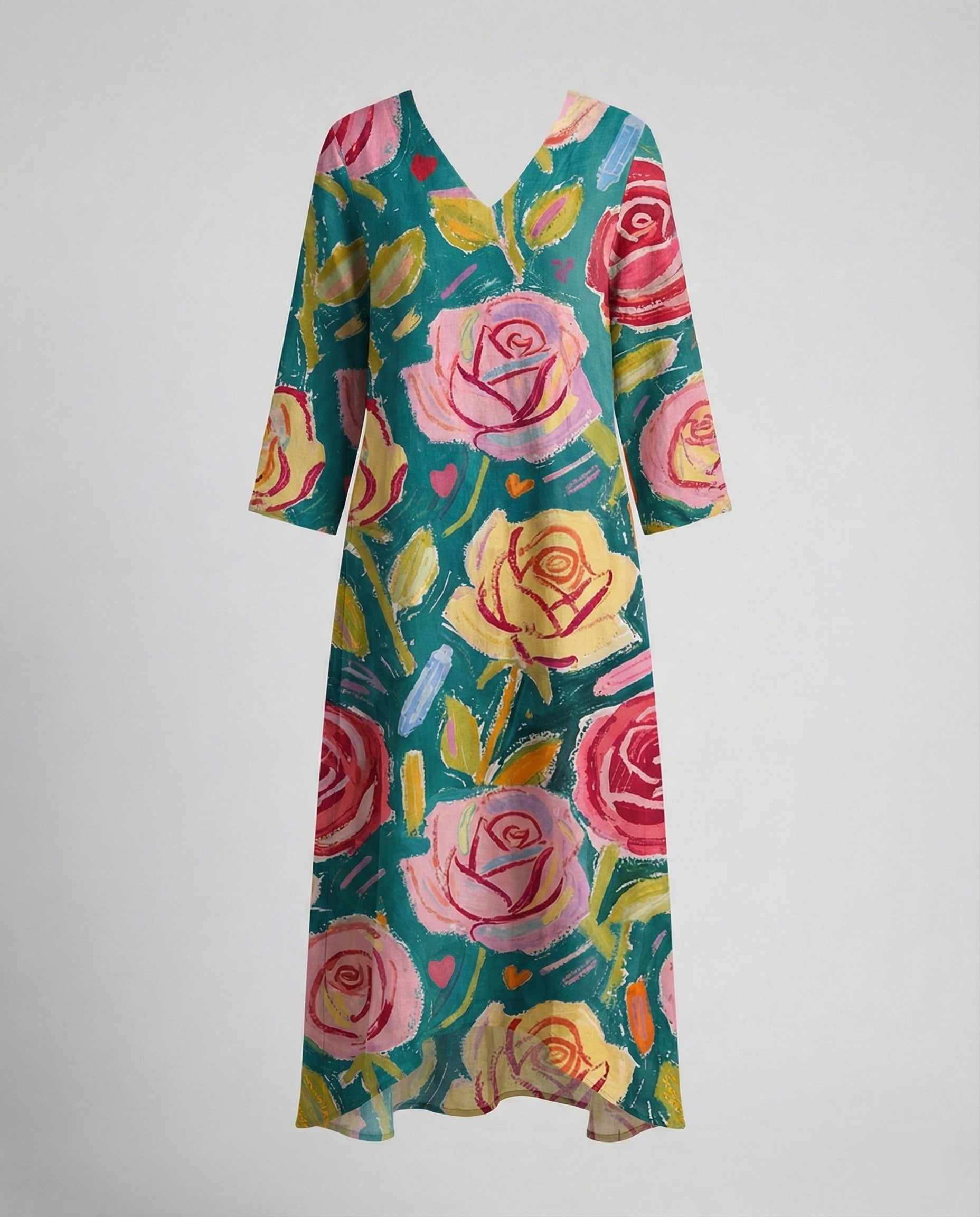 Boho Maxi Dress Summer Women Pockets