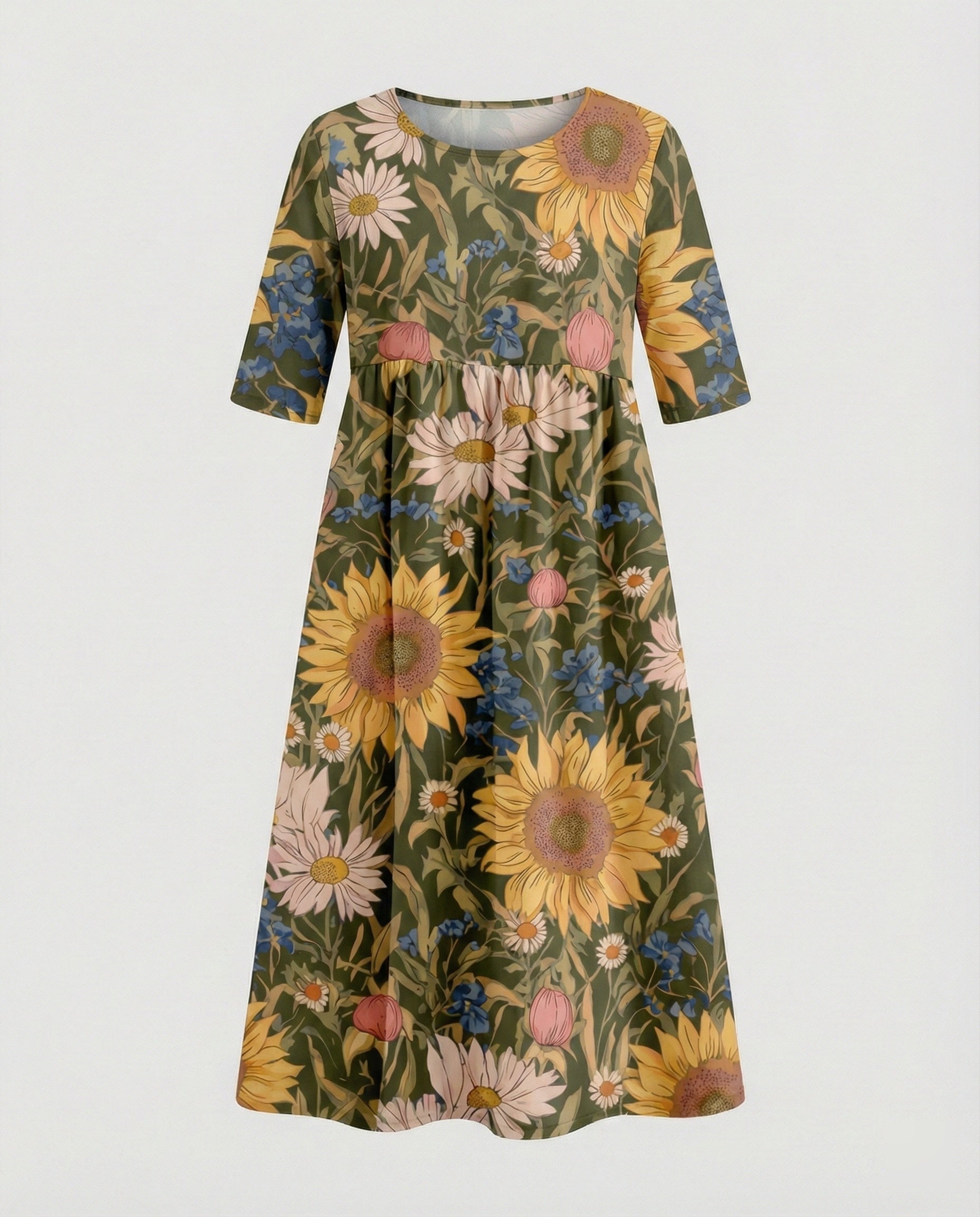 Women's Maxi Dress A-Line Flowing