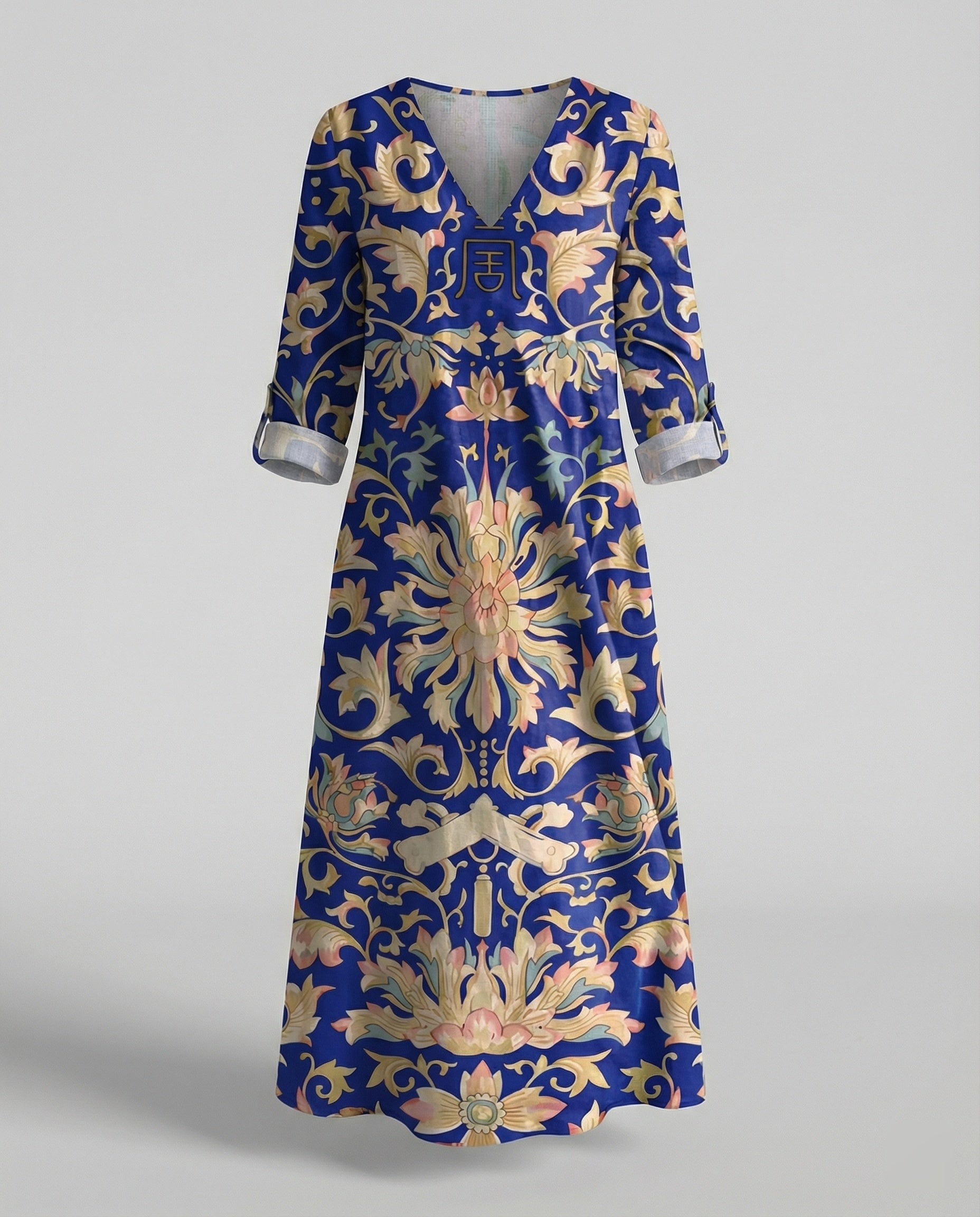 Boho Maxi Dress Summer Women Pockets