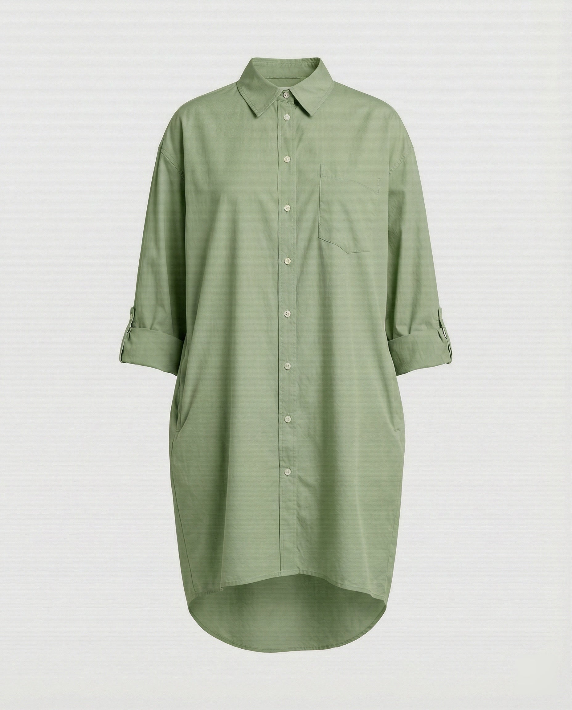 Women's shirt dress casual dress