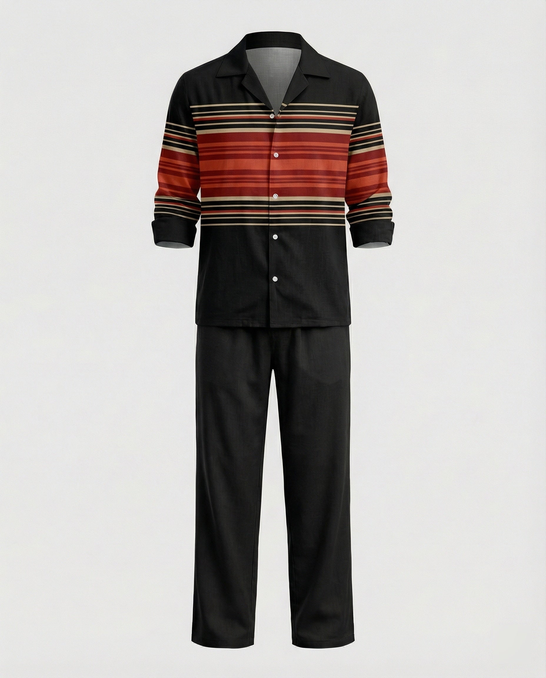 Men's Two-Piece Set Viscose Leisure