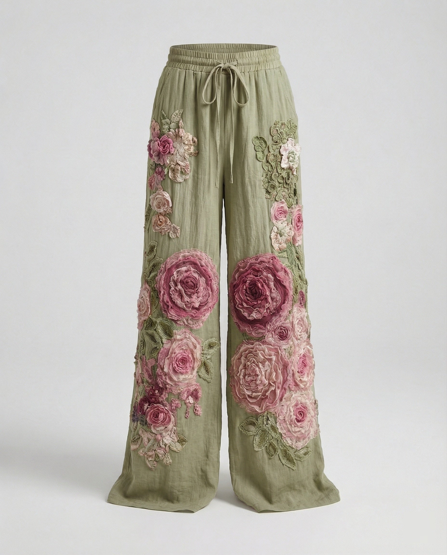 Women's Harem Pants Boho Patchwork