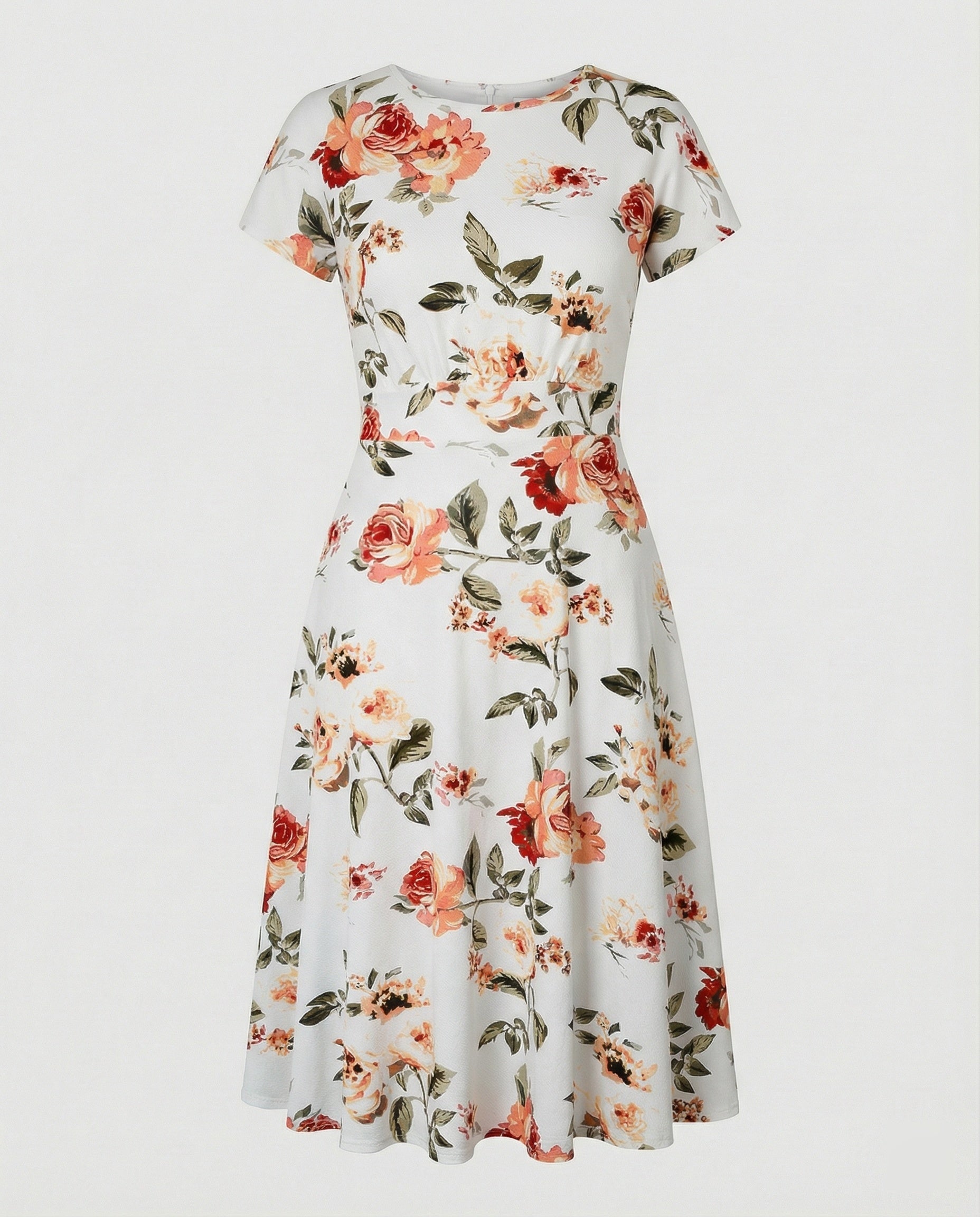 Women Flower Dress Midi Dress Floral