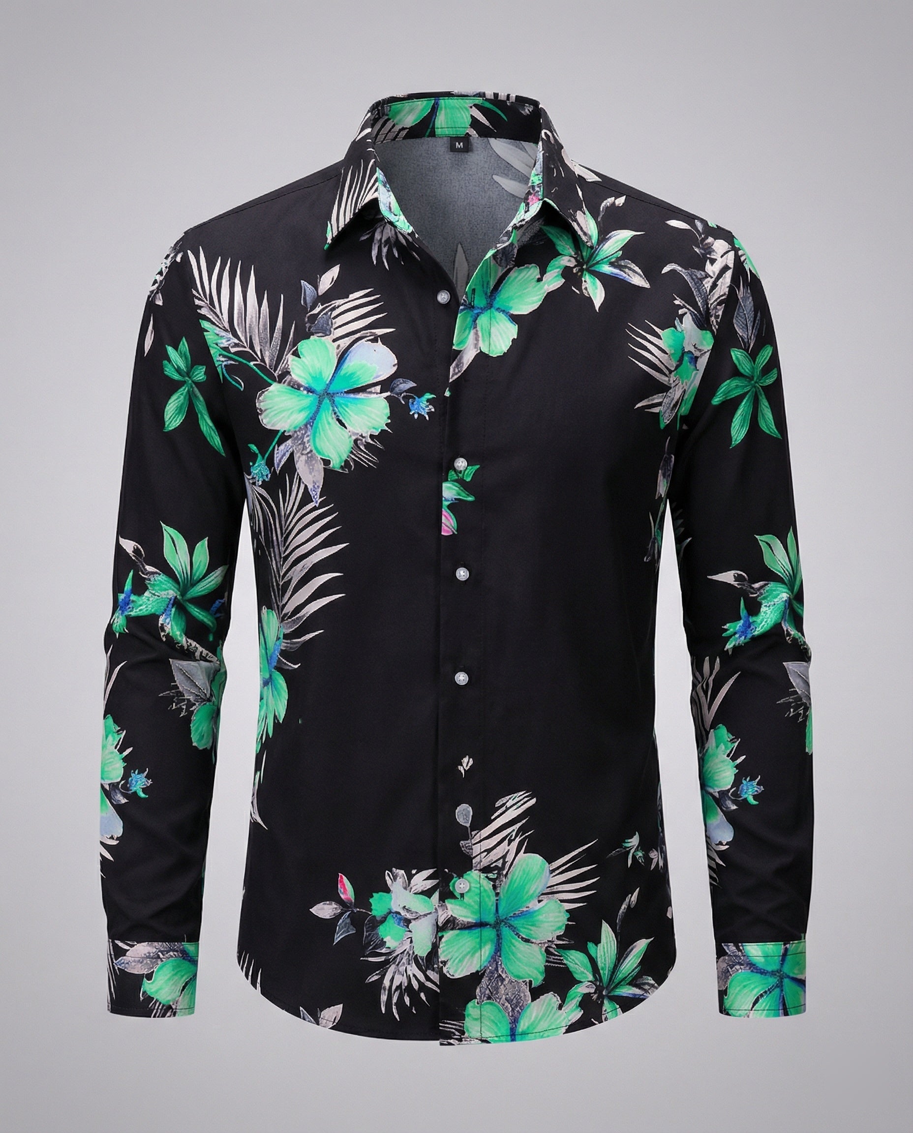 Men's Business Long Sleeve Shirt Striped