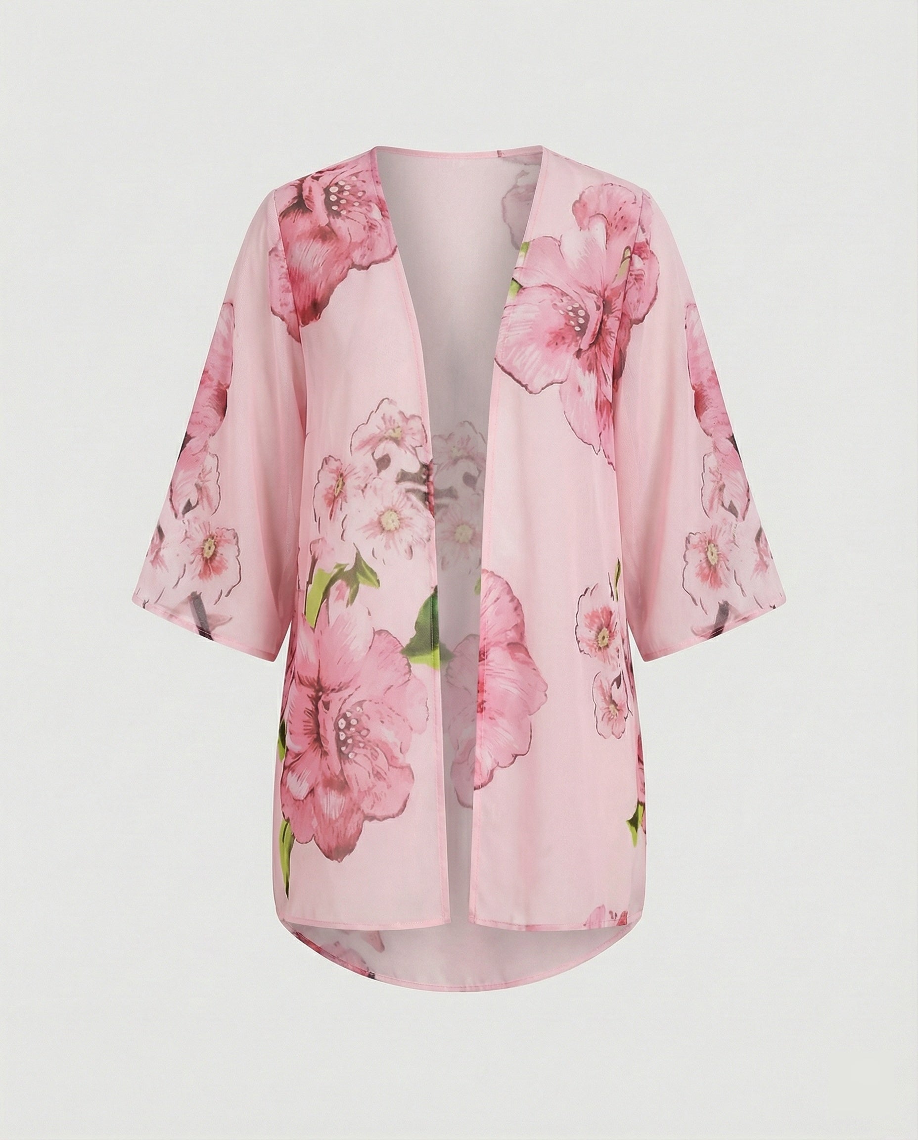 Open Kimono Women's Floral