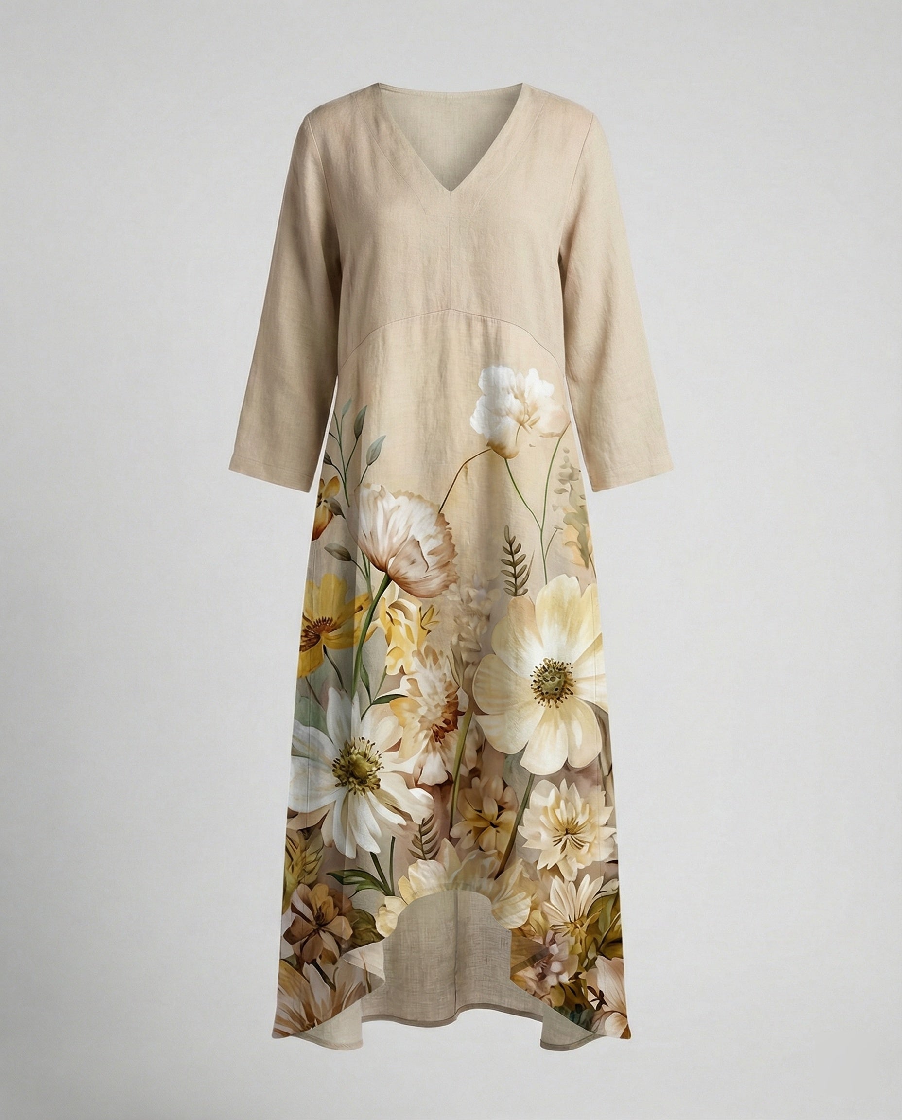 Boho Maxi Dress Summer Women Pockets