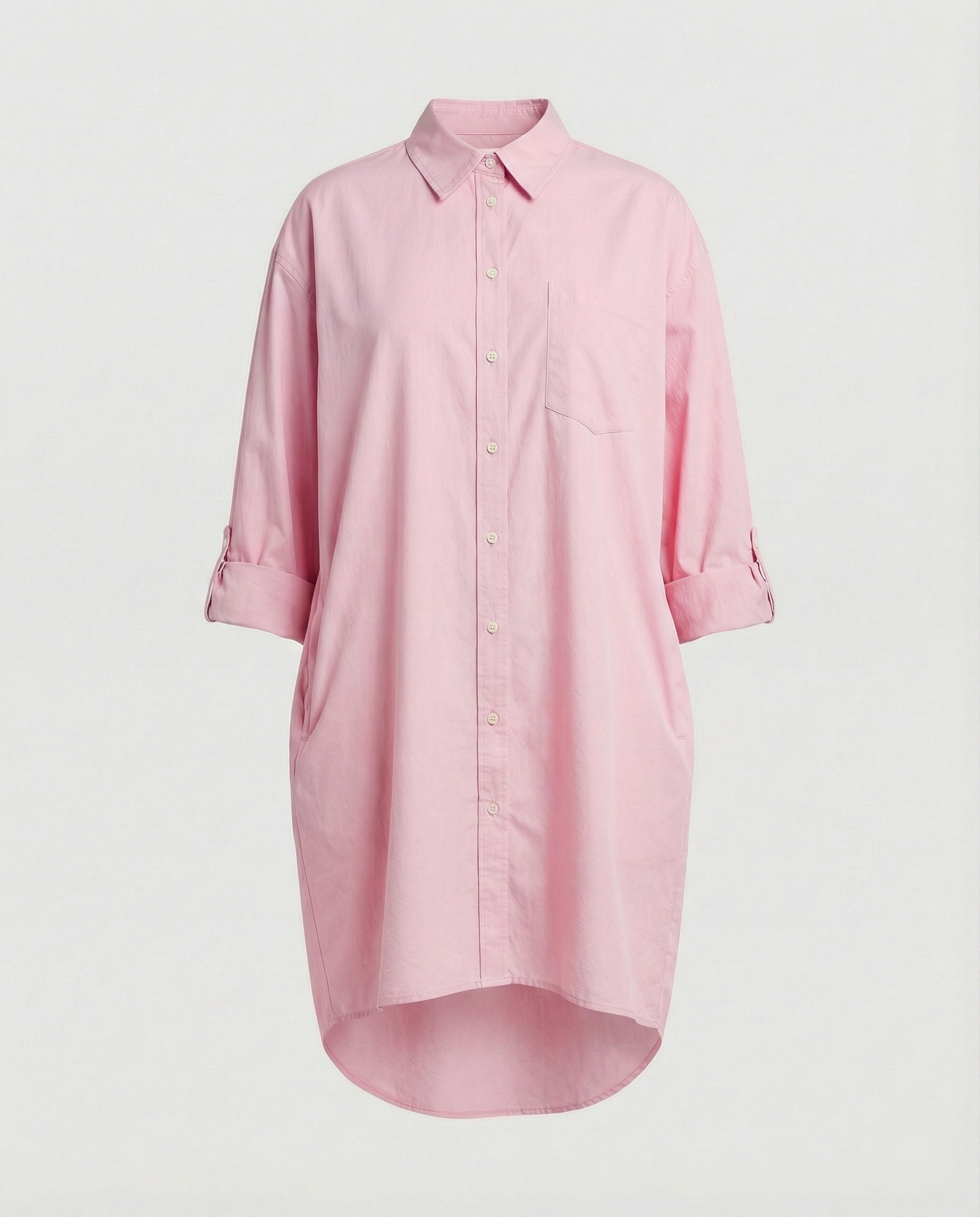 Women's shirt dress casual dress