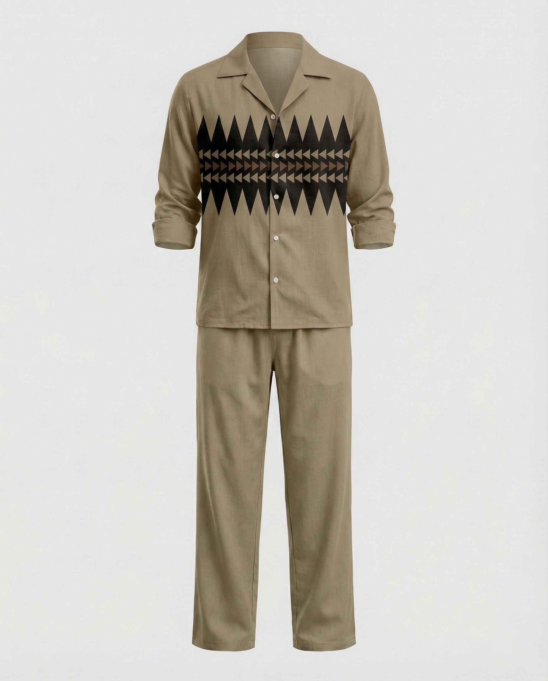 Men's Two-Piece Set Viscose Leisure