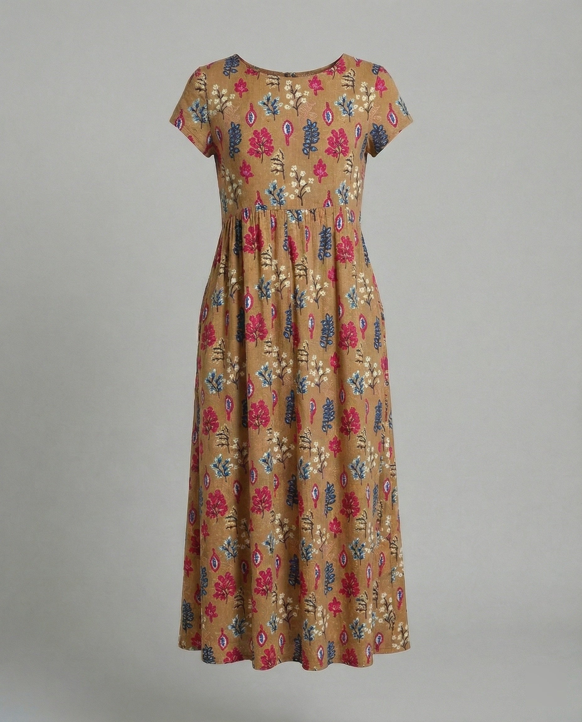 Women's Maxi Dress Patchwork A-Line