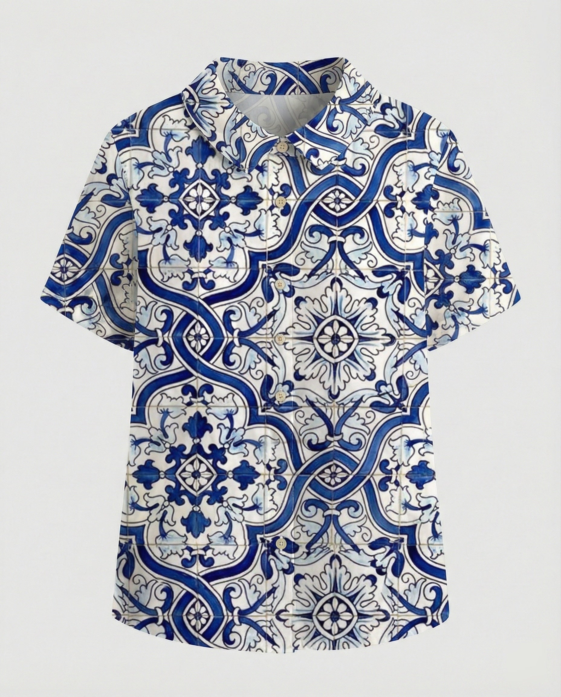 Ladies Blouse Linen Peter Pan Collar