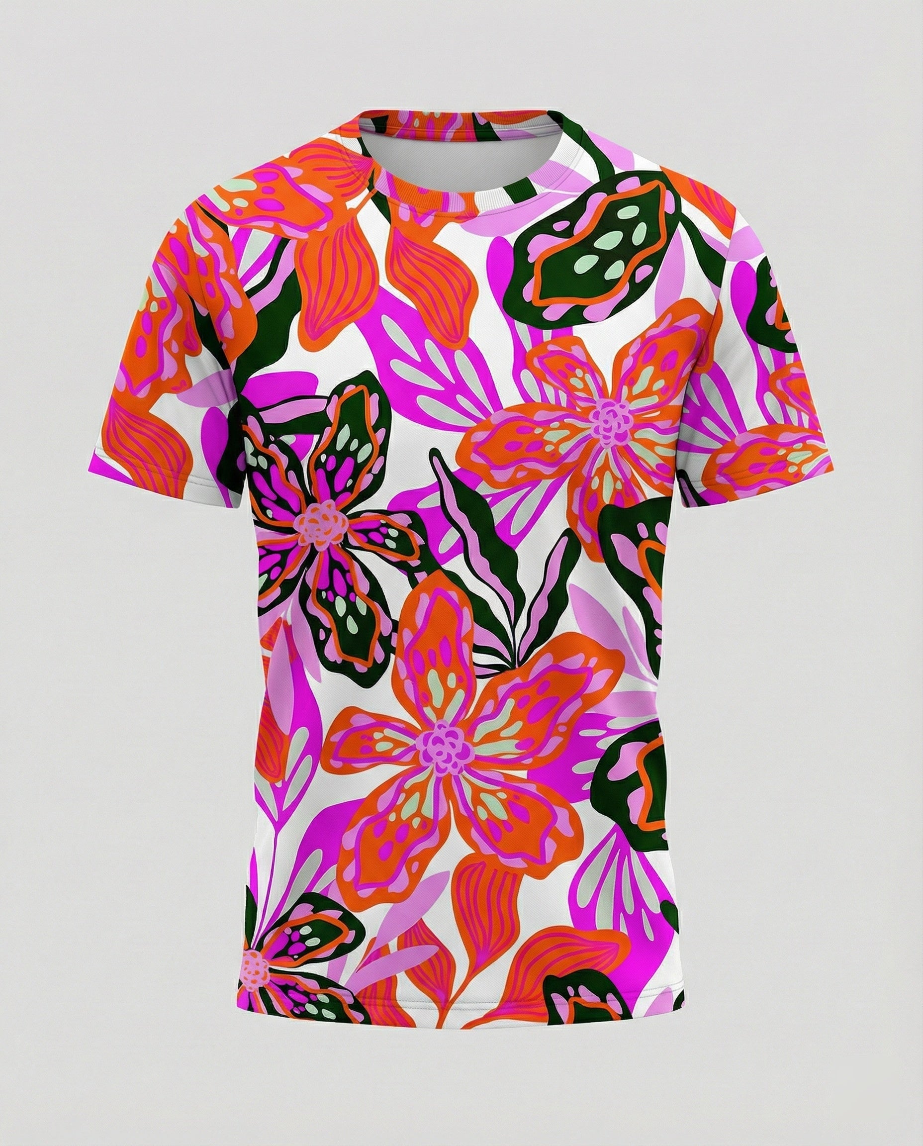 Short Sleeve Shirt Skull Print Women