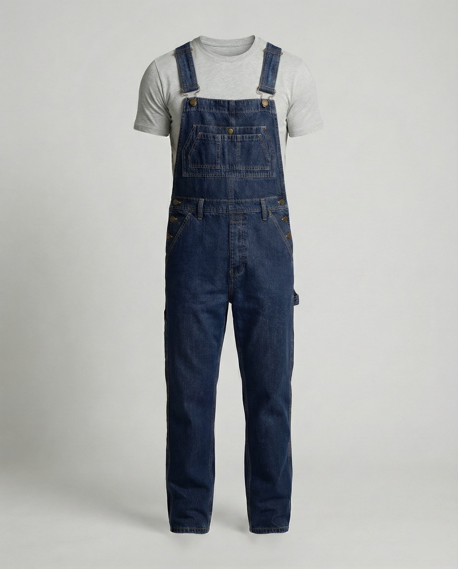 Men's Jeans Overalls Wide