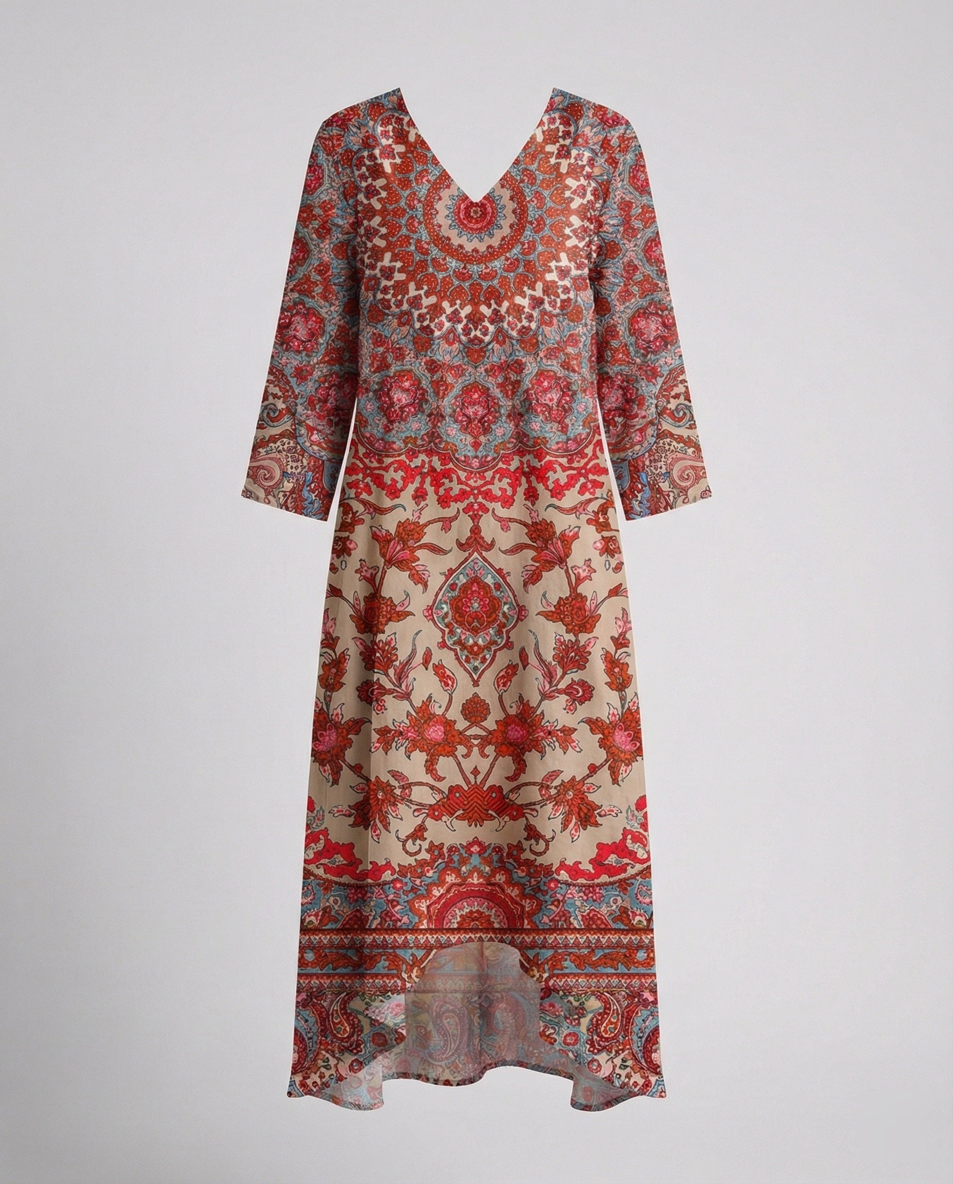 Boho Maxi Dress Summer Women Pockets