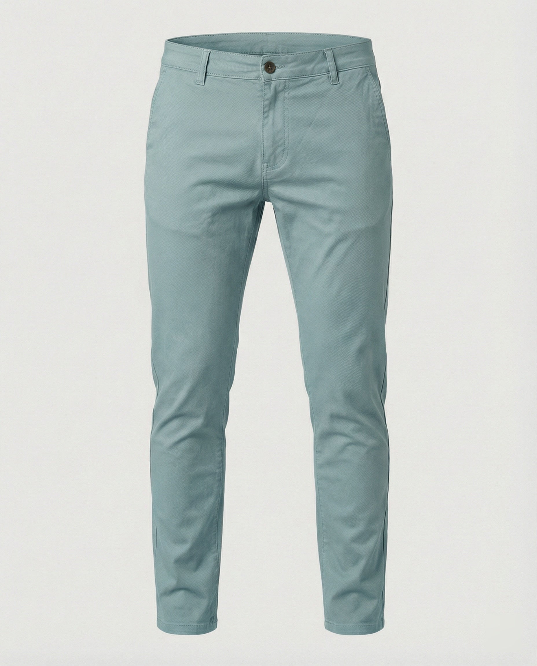 Men's Slim Fit Chino Pants with Elastic Waistband