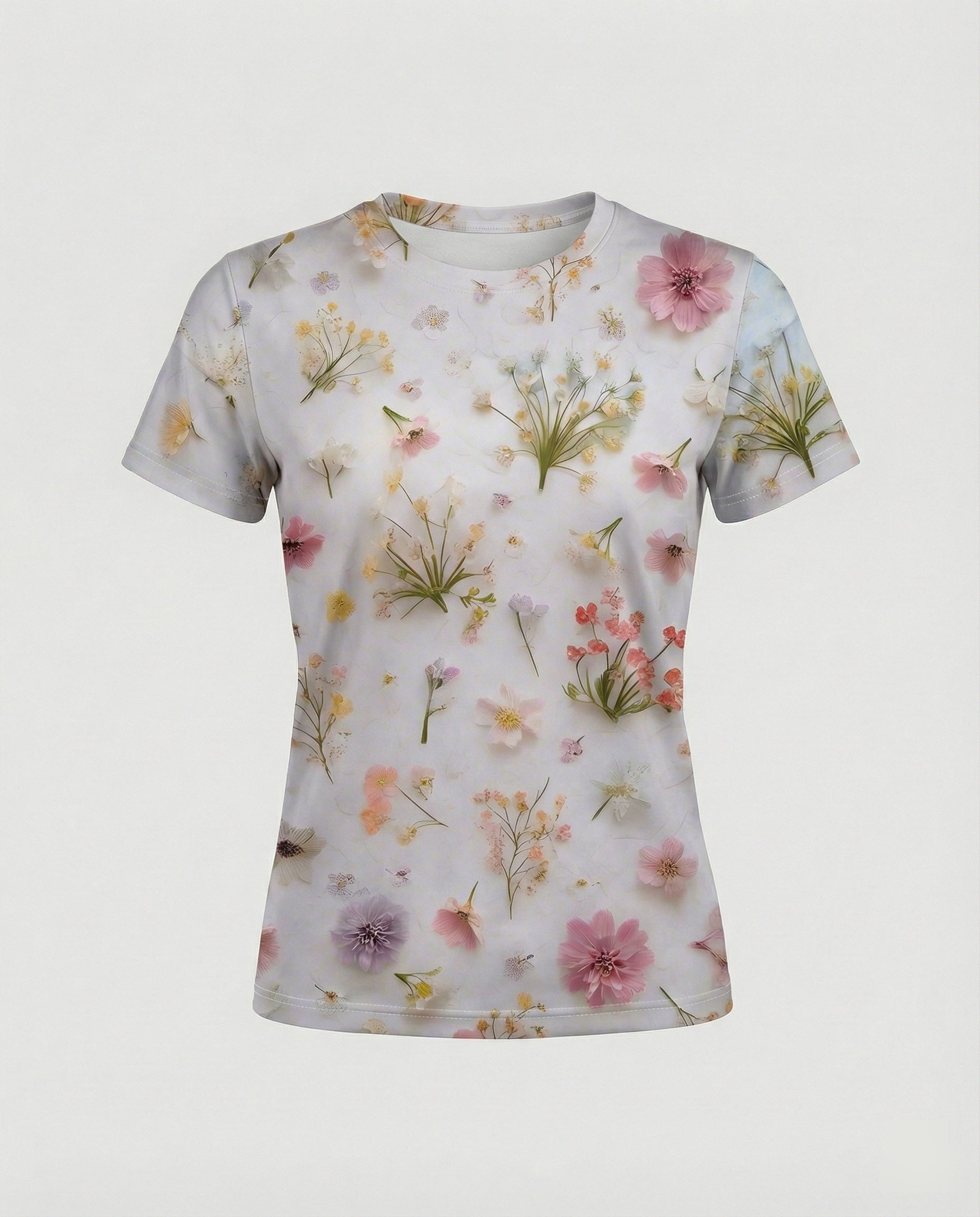 Short Sleeve Shirt Skull Print Women