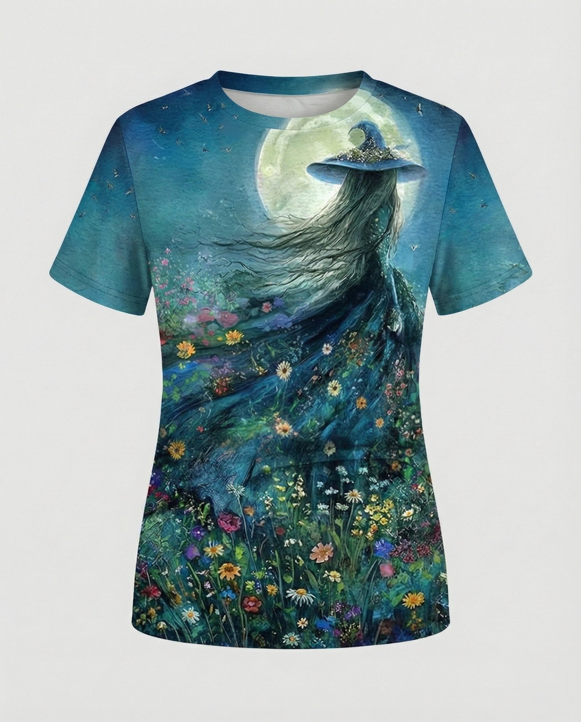 Short Sleeve Shirt Women With Floral Print