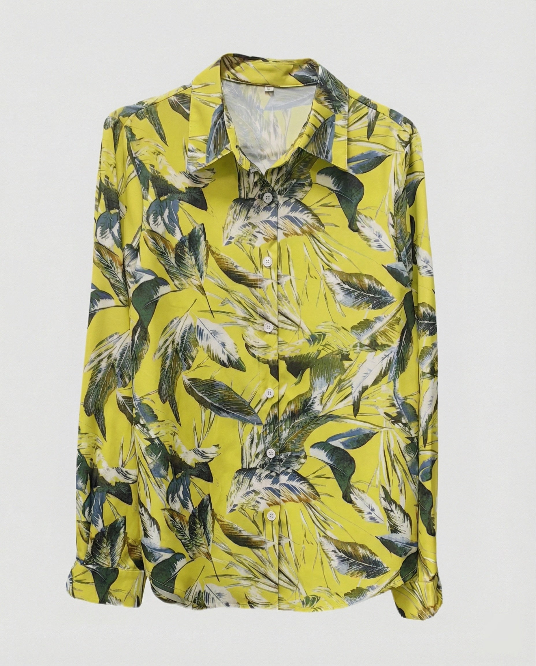 Light blouse women watercolor flowers