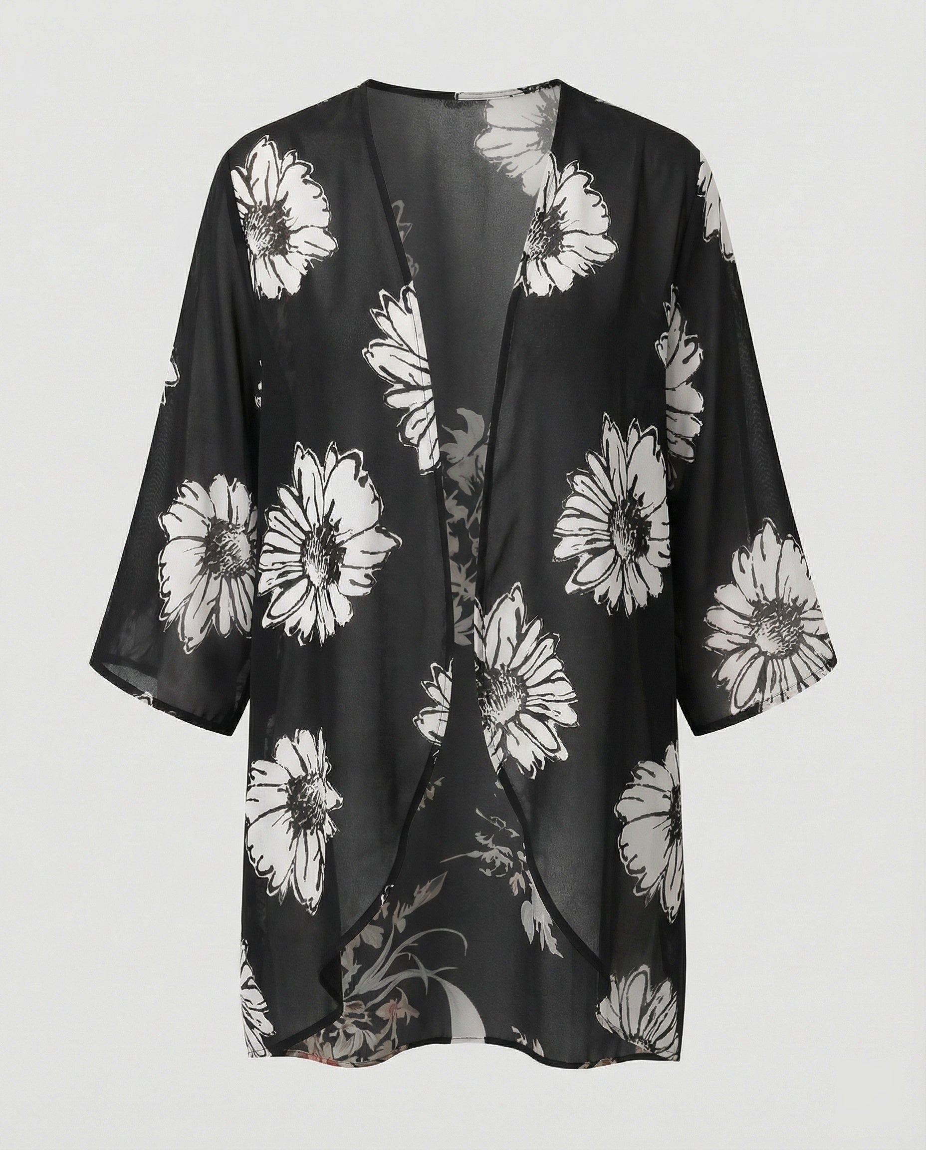 Open Kimono Women's Floral