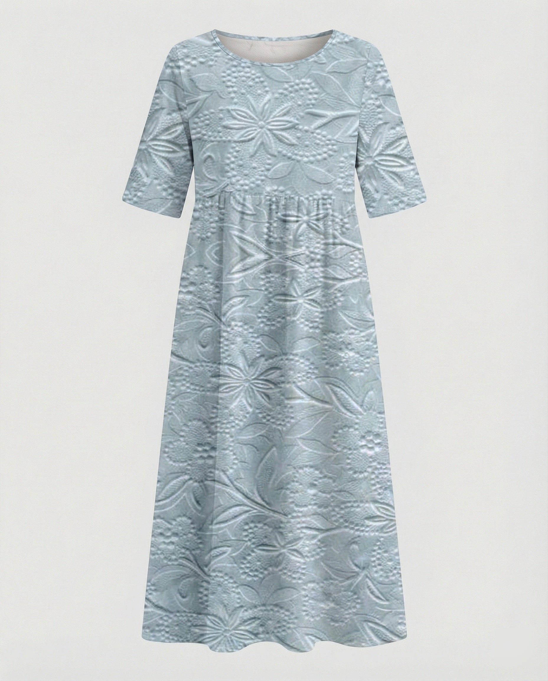 Women's maxi dress with pockets airy