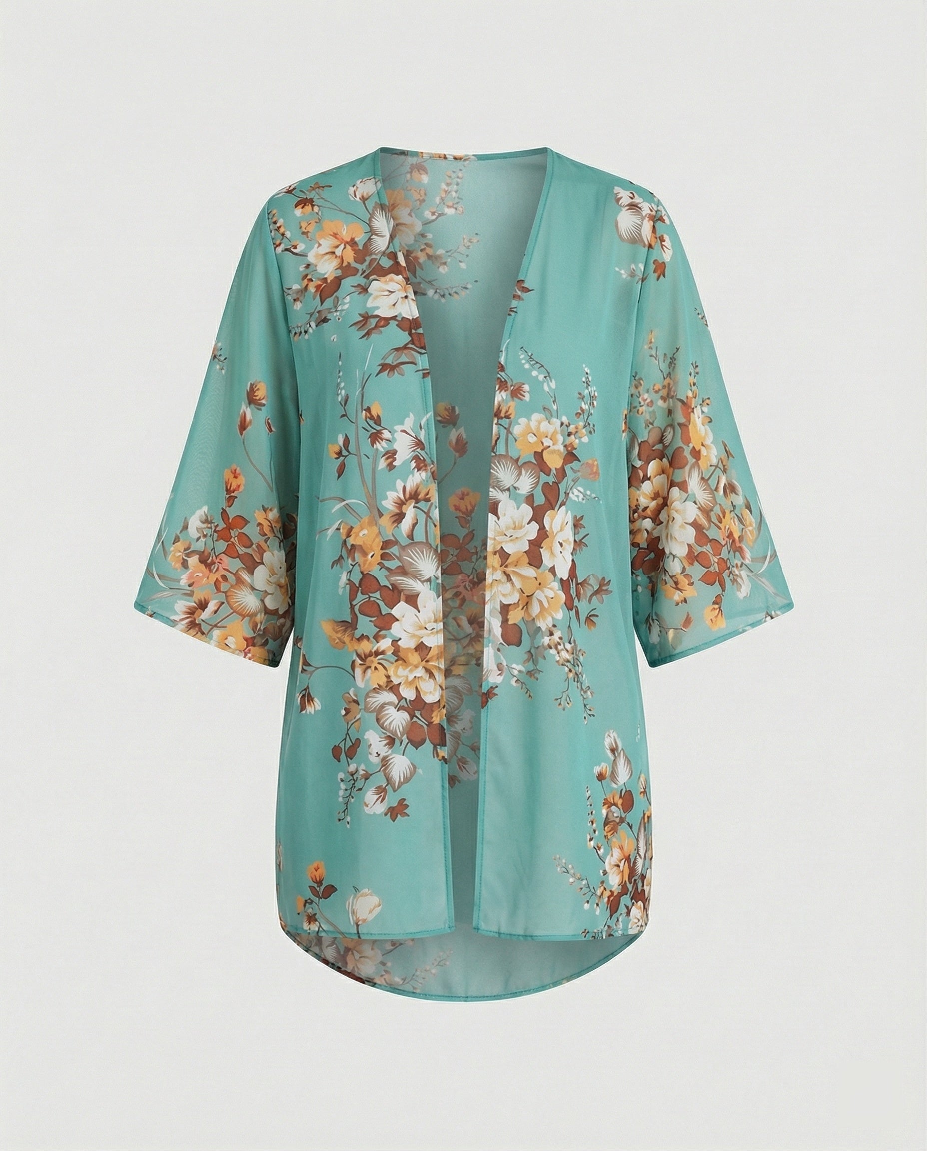 Open Kimono Women's Floral
