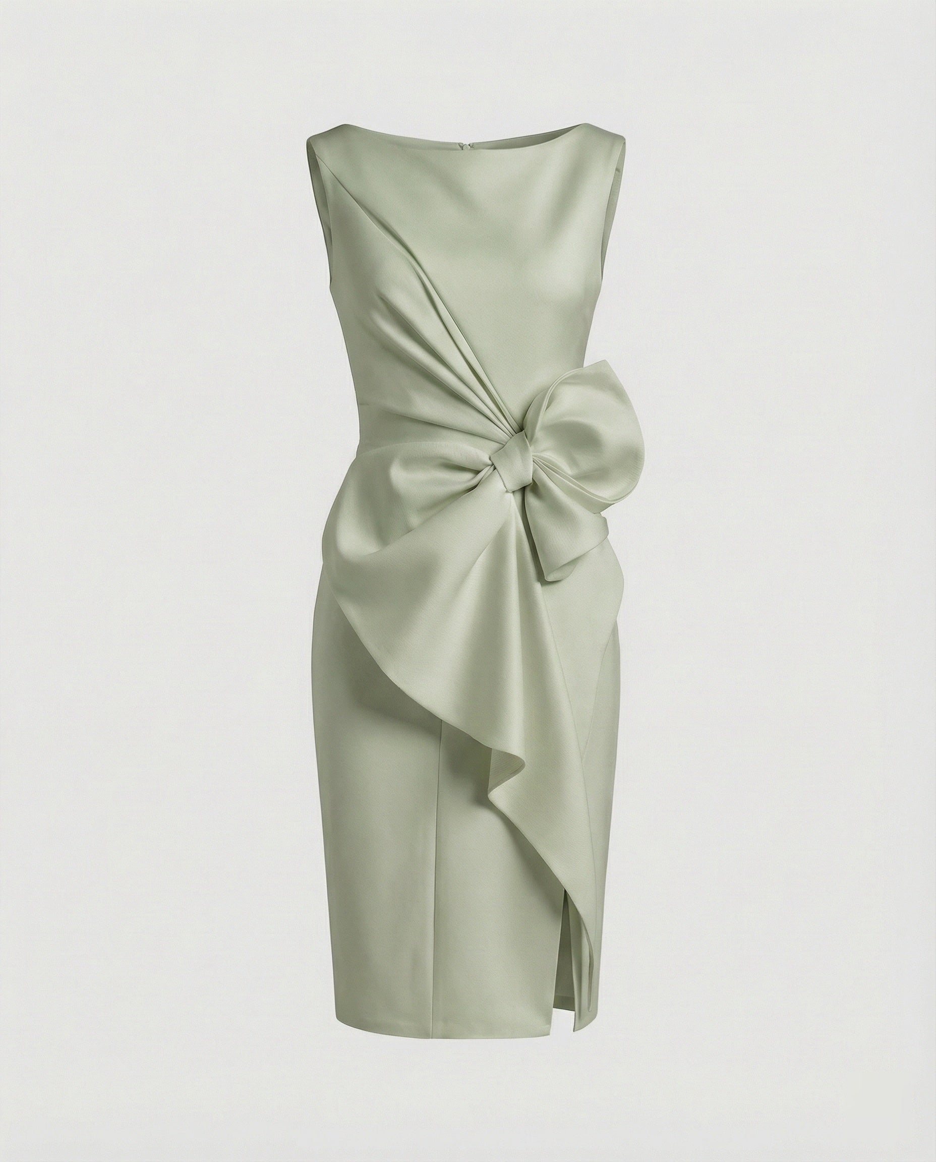 Ladies evening dress elegant satin