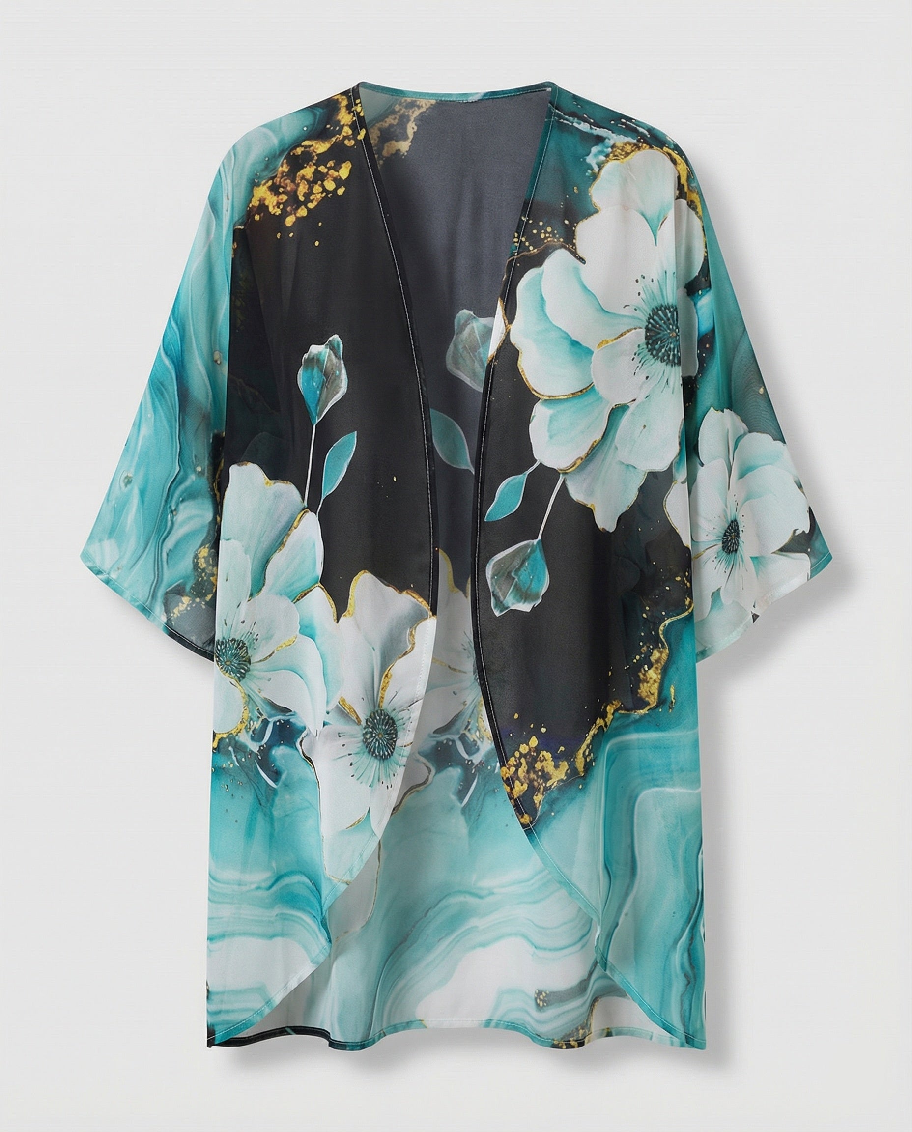 Open Kimono Women's Floral