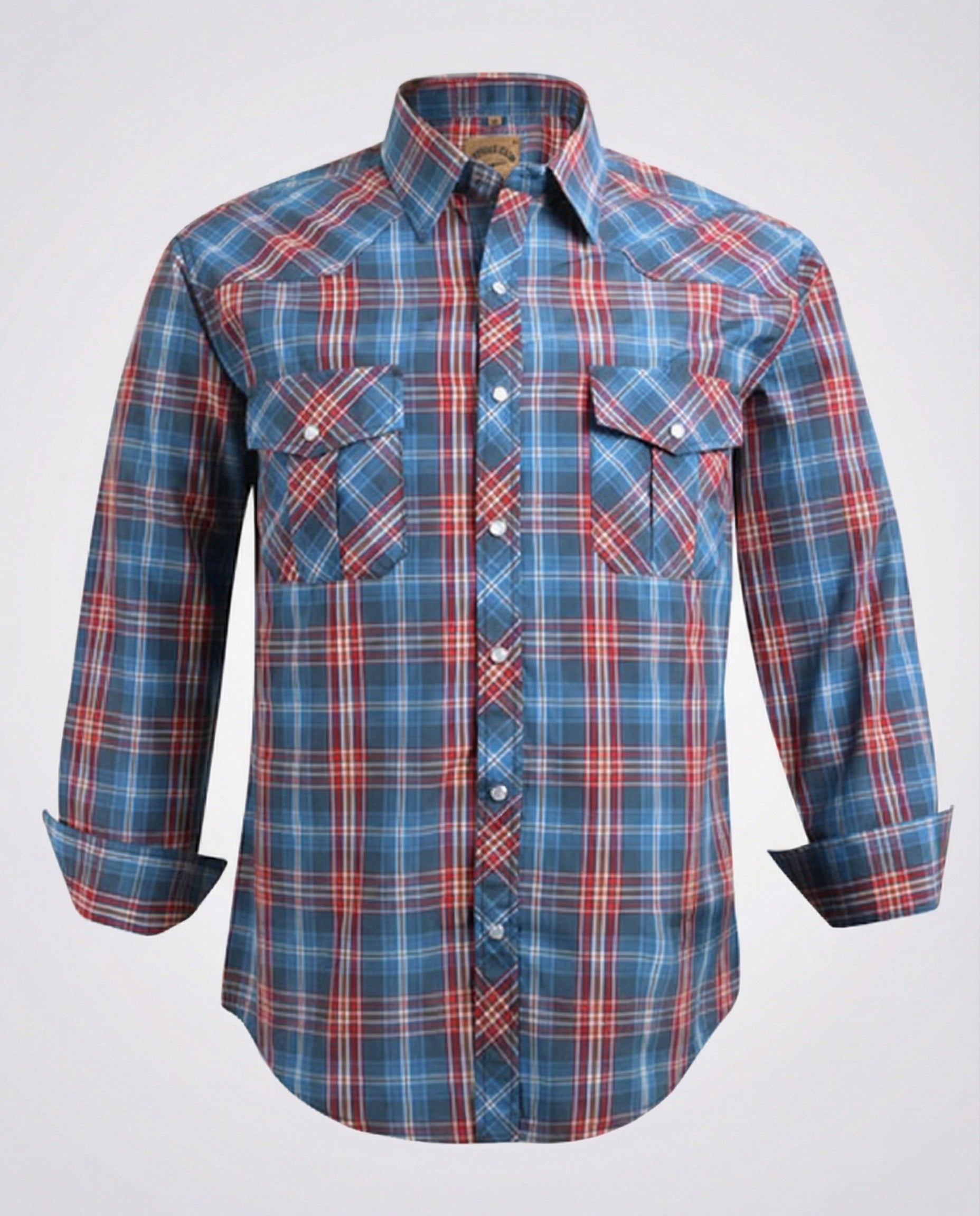 Men's Casual Shirt Checkered Tailored