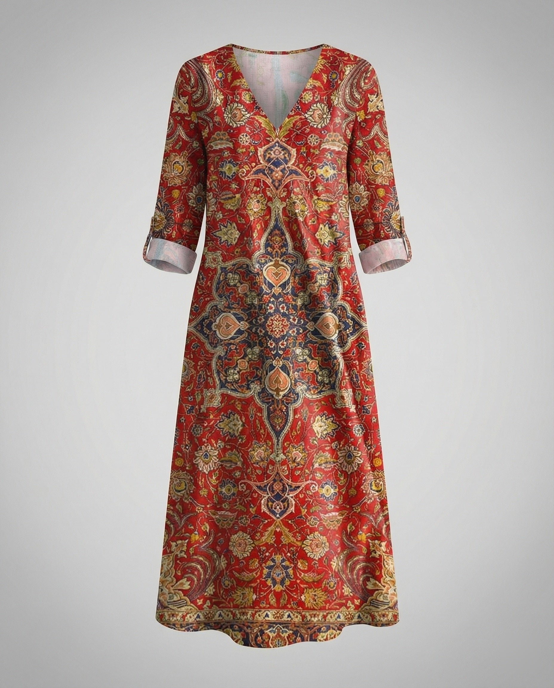 Boho Maxi Dress Summer Women Pockets