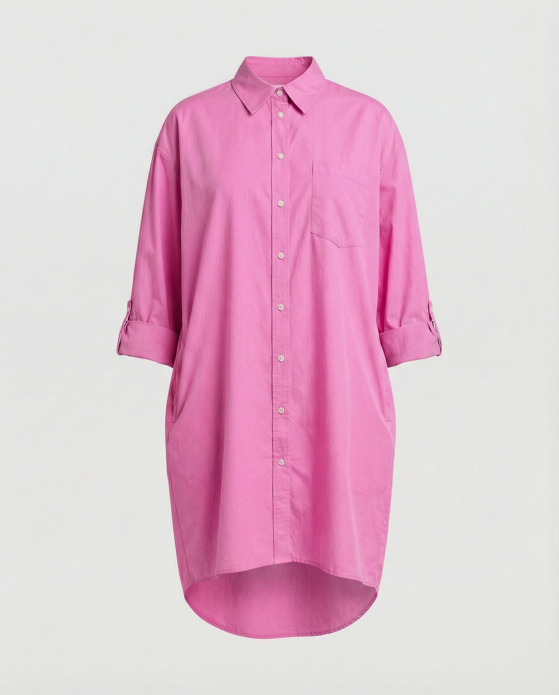 Women's shirt dress casual dress