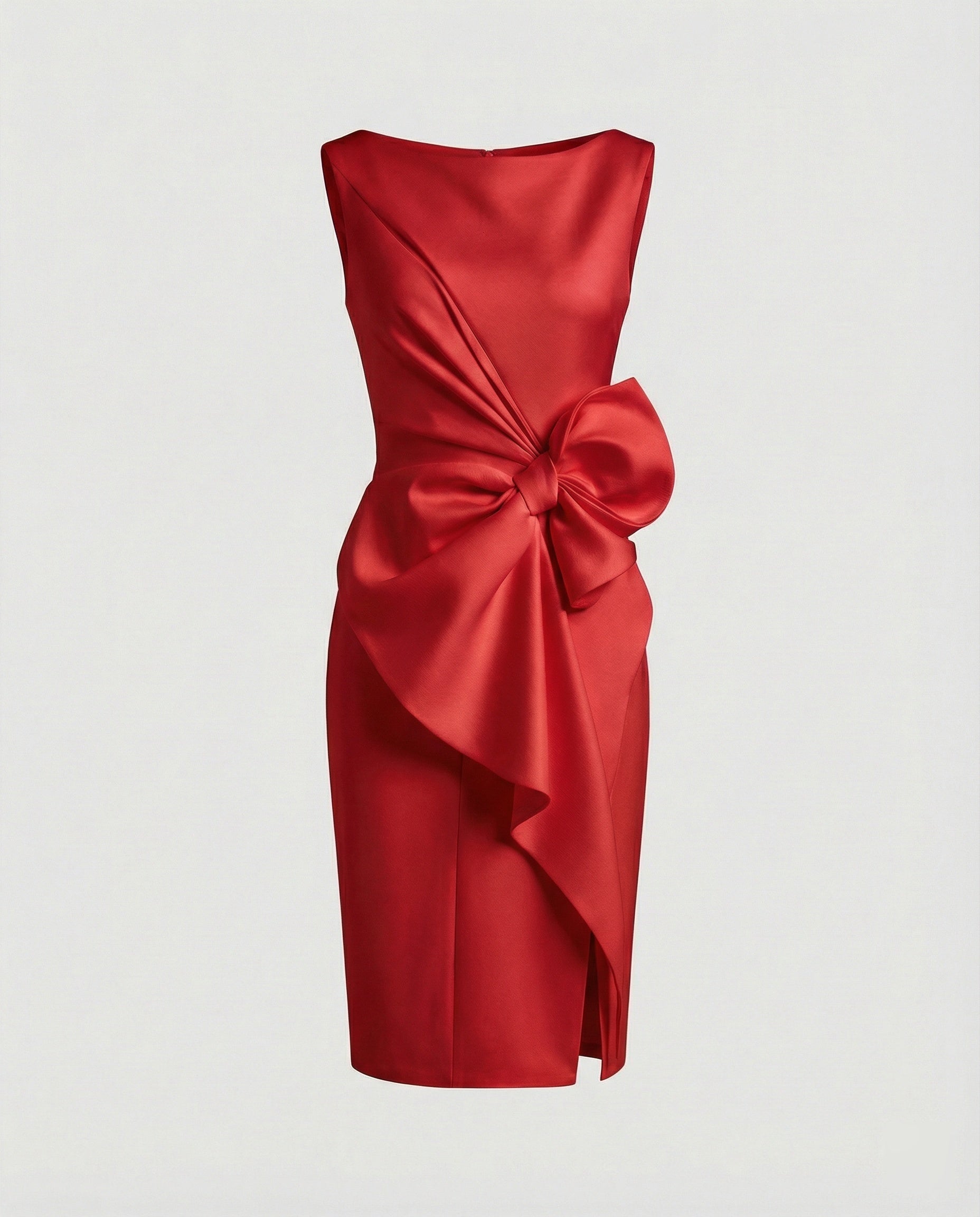 Ladies evening dress elegant satin