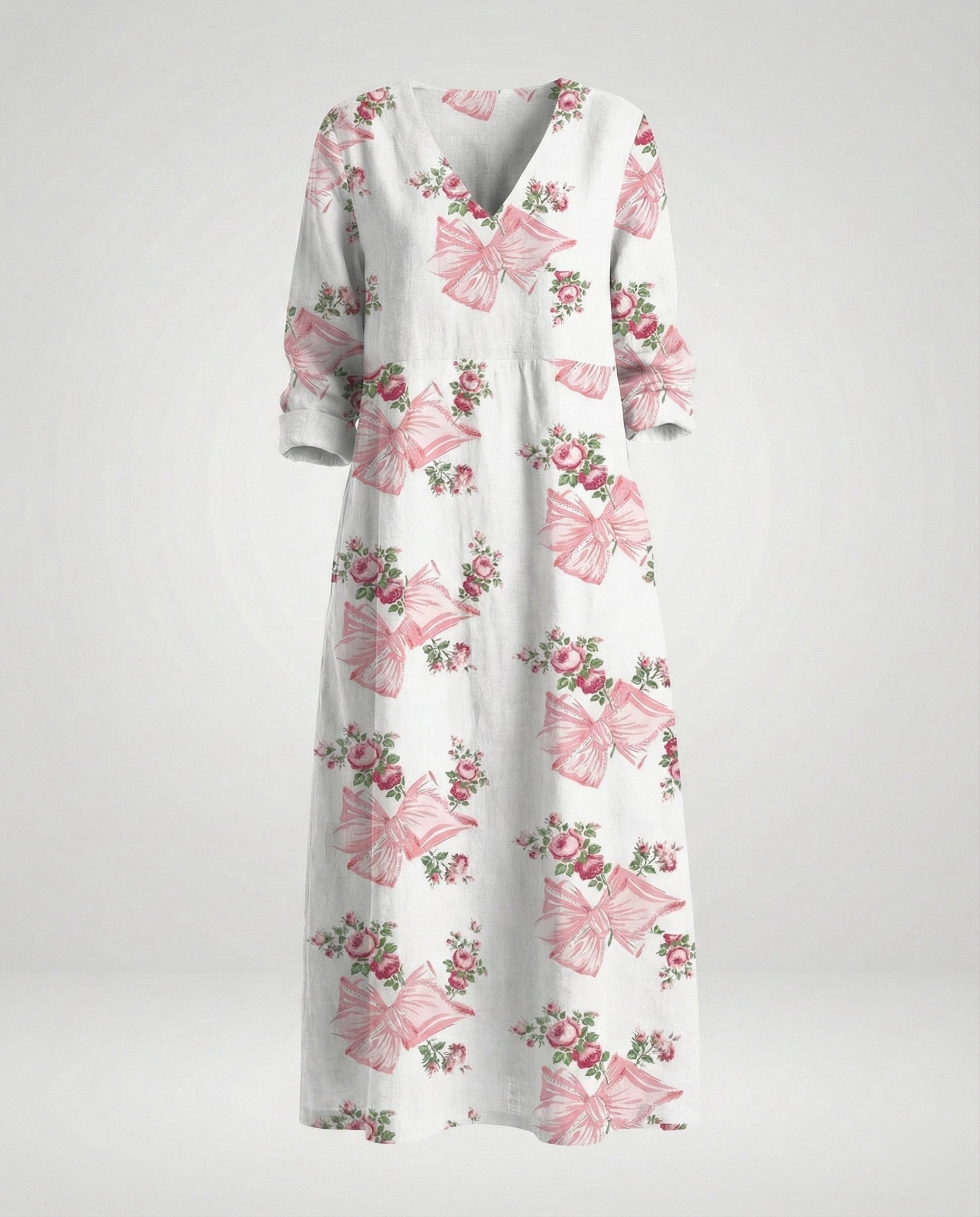 Boho Maxi Dress Summer Women Pockets