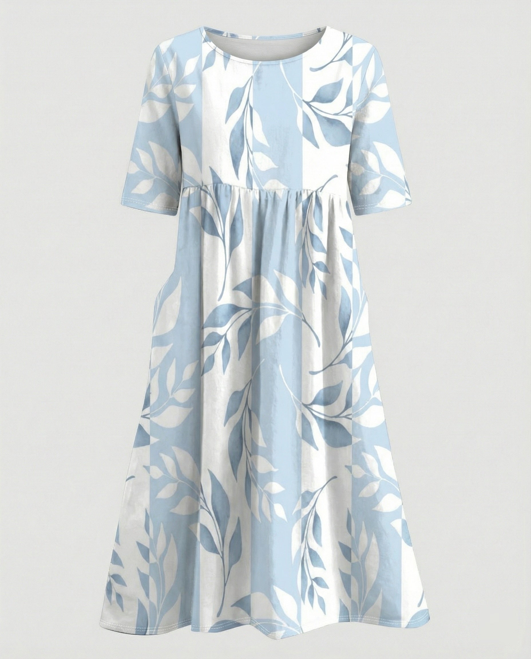 Women's maxi dress with pockets airy