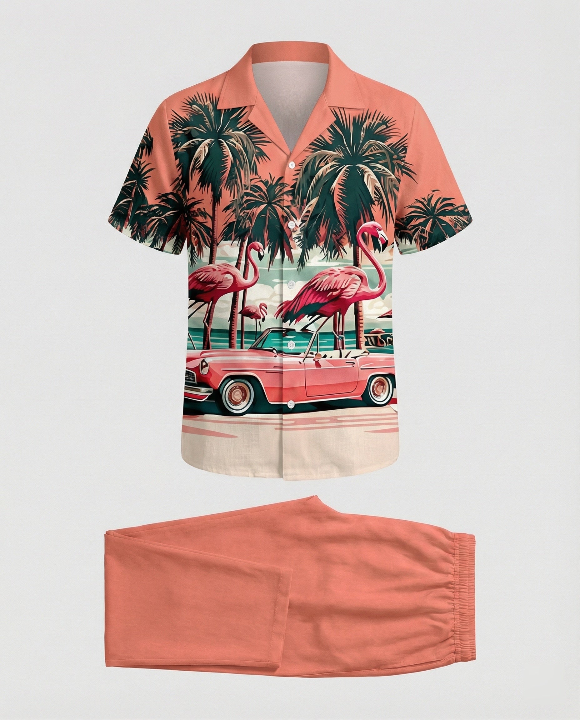 Men's Two-Piece Set Viscose Leisure