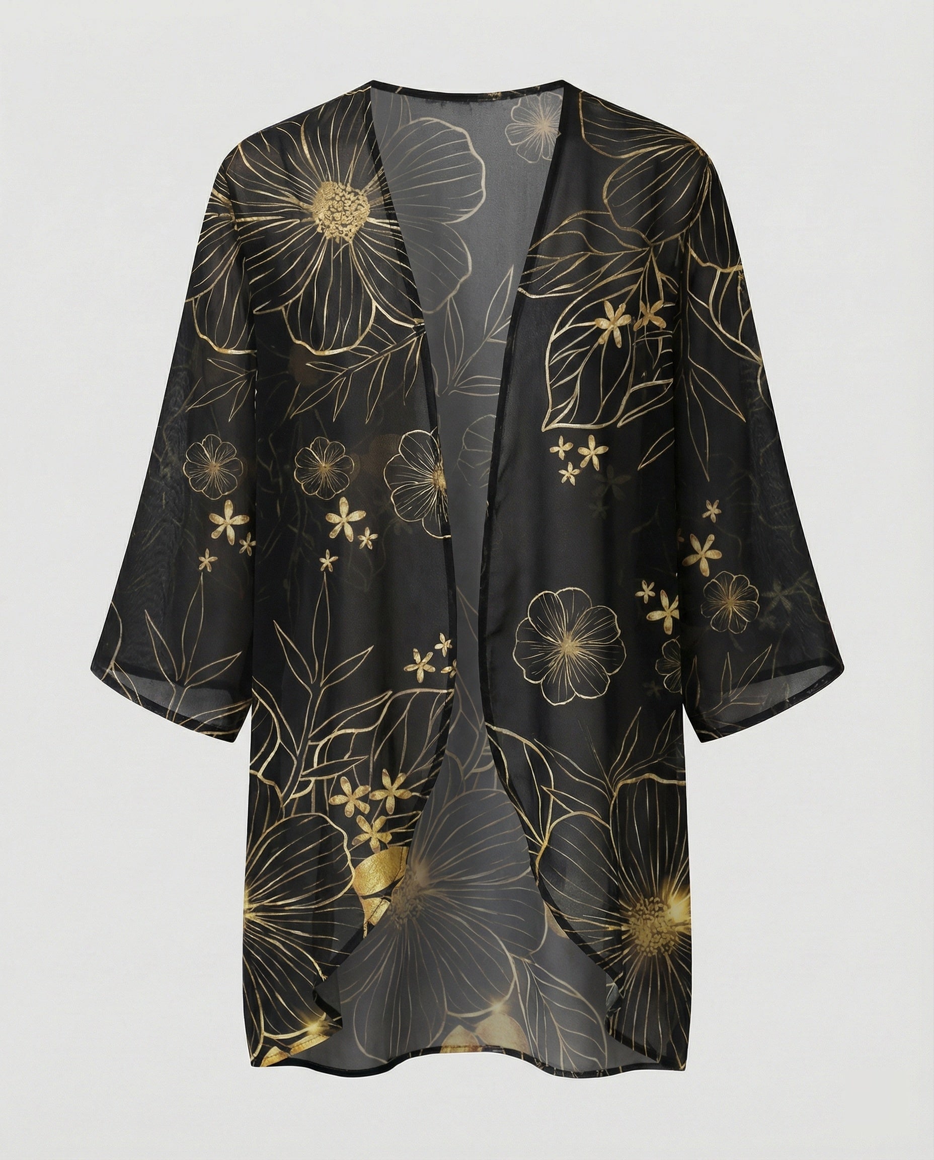Open Kimono Women's Floral