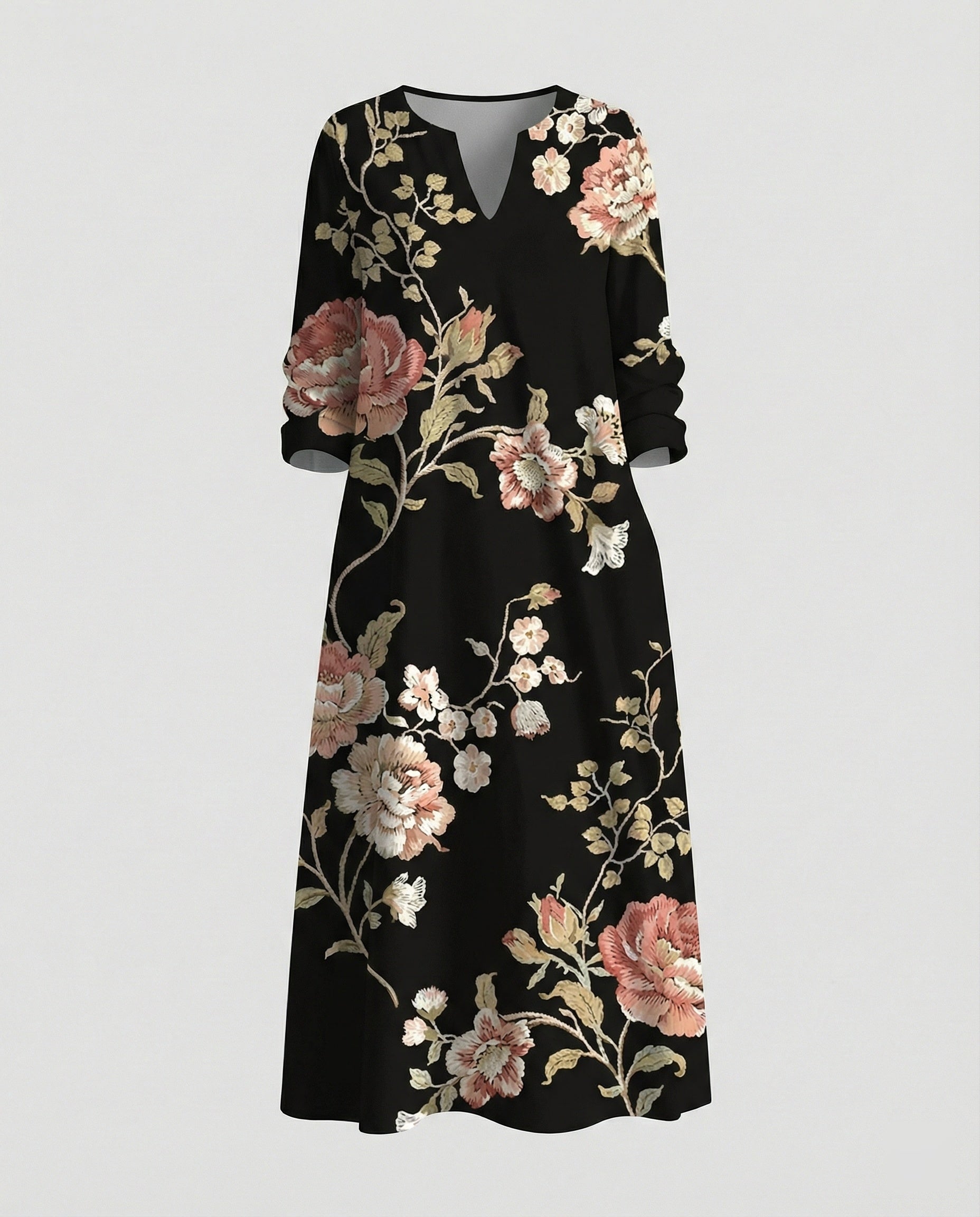 Boho Maxi Dress Summer Women Pockets