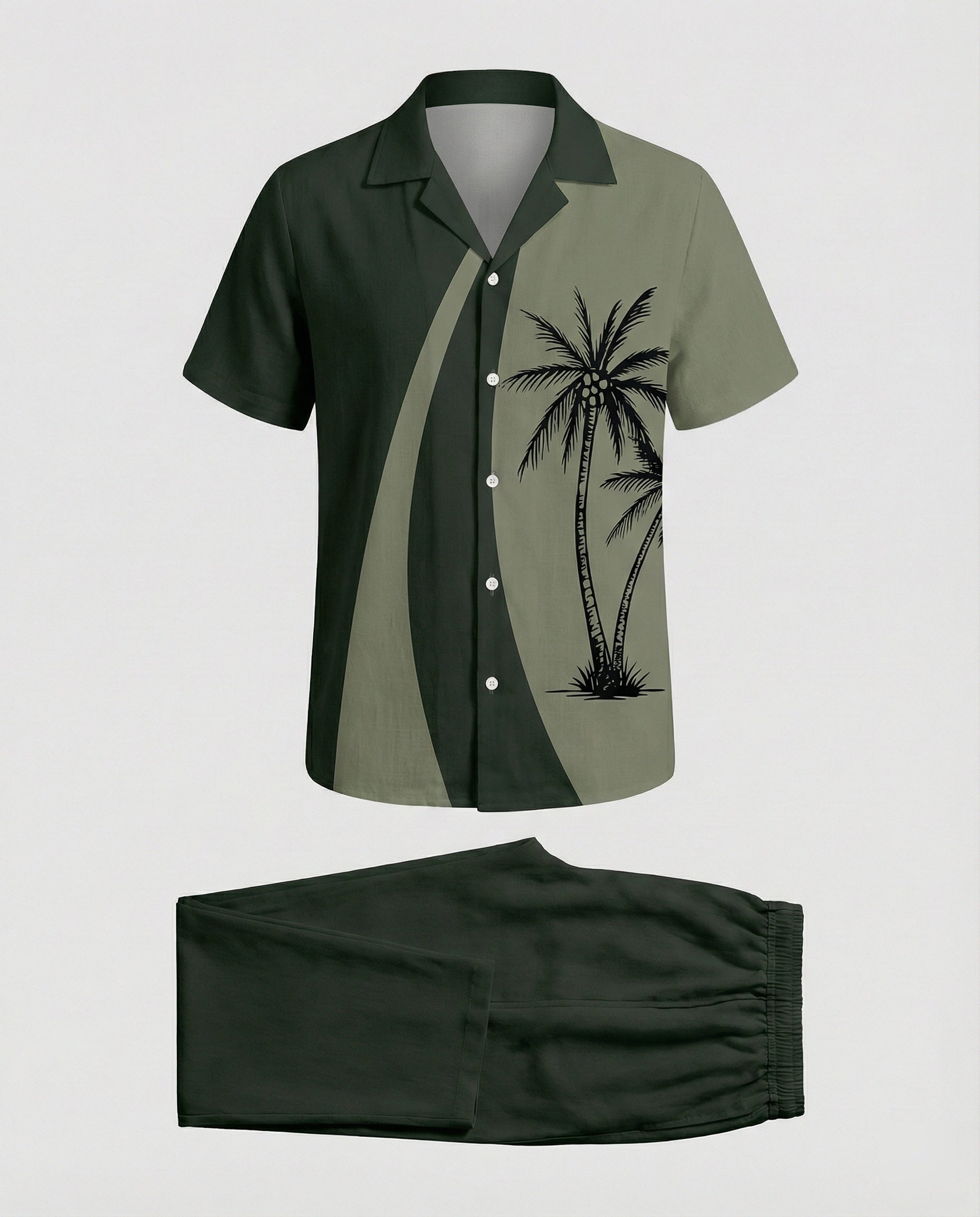 Men's Two-Piece Set Viscose Leisure