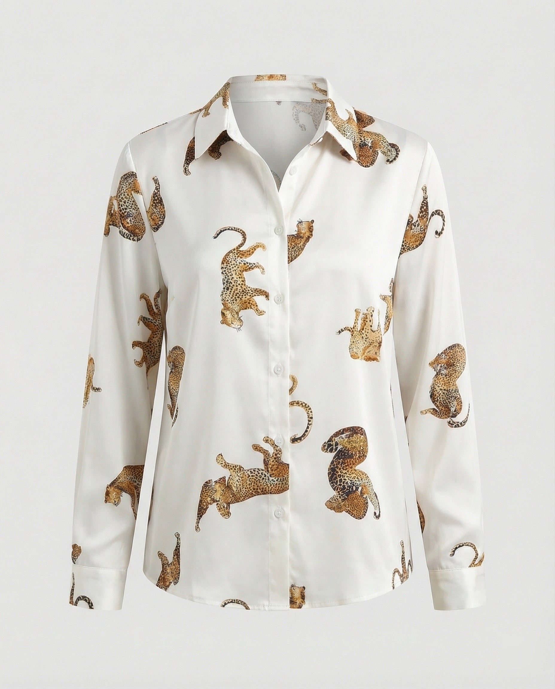 Light blouse women watercolor flowers
