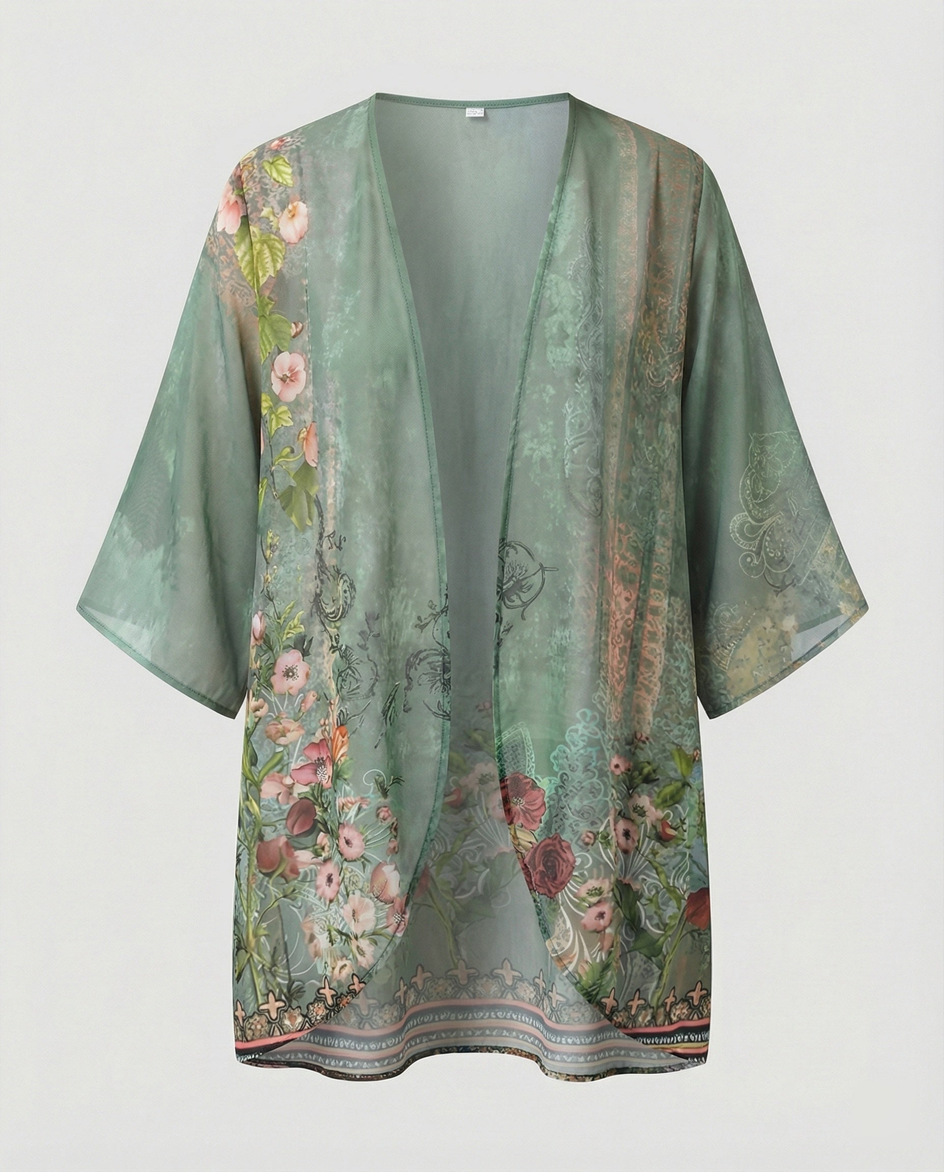 Open Kimono Women's Floral