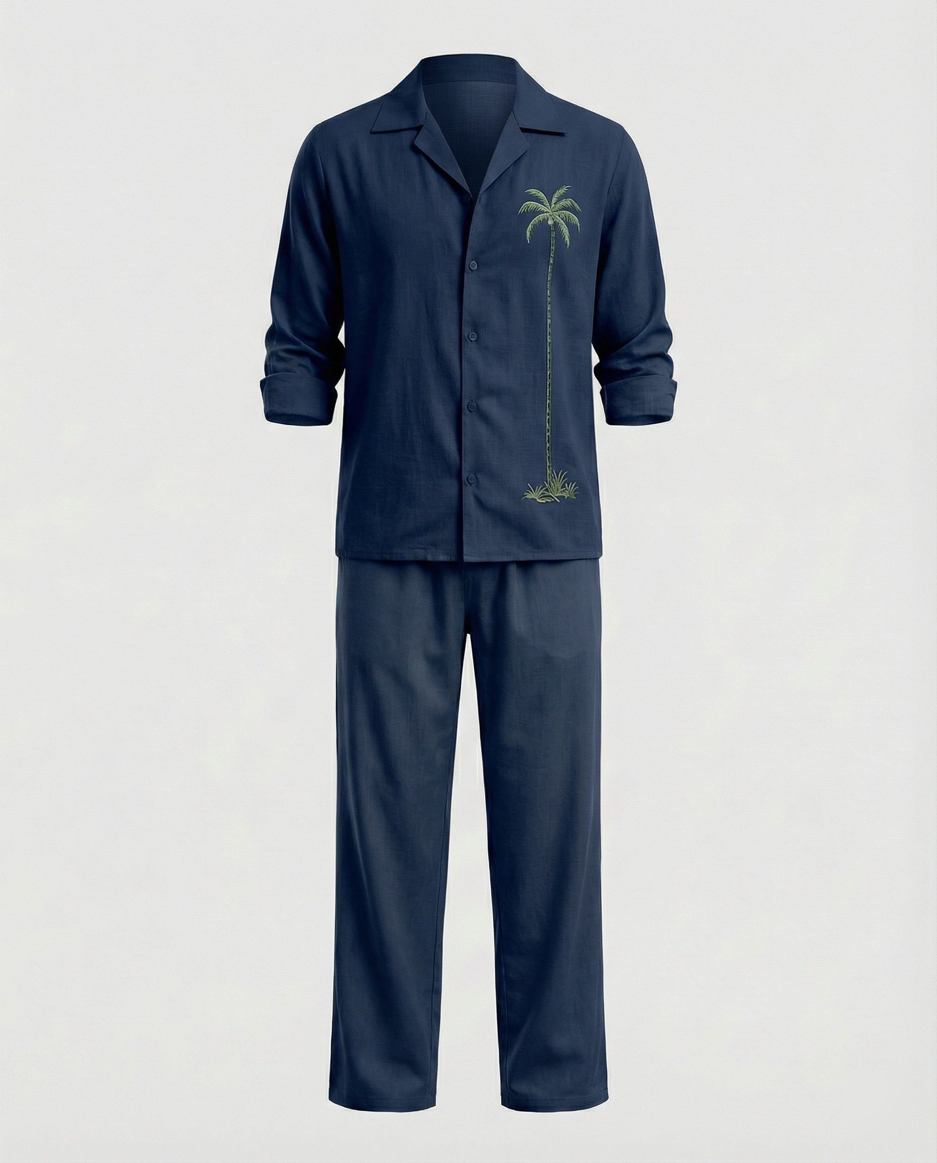 Men's Two-Piece Set Viscose Leisure