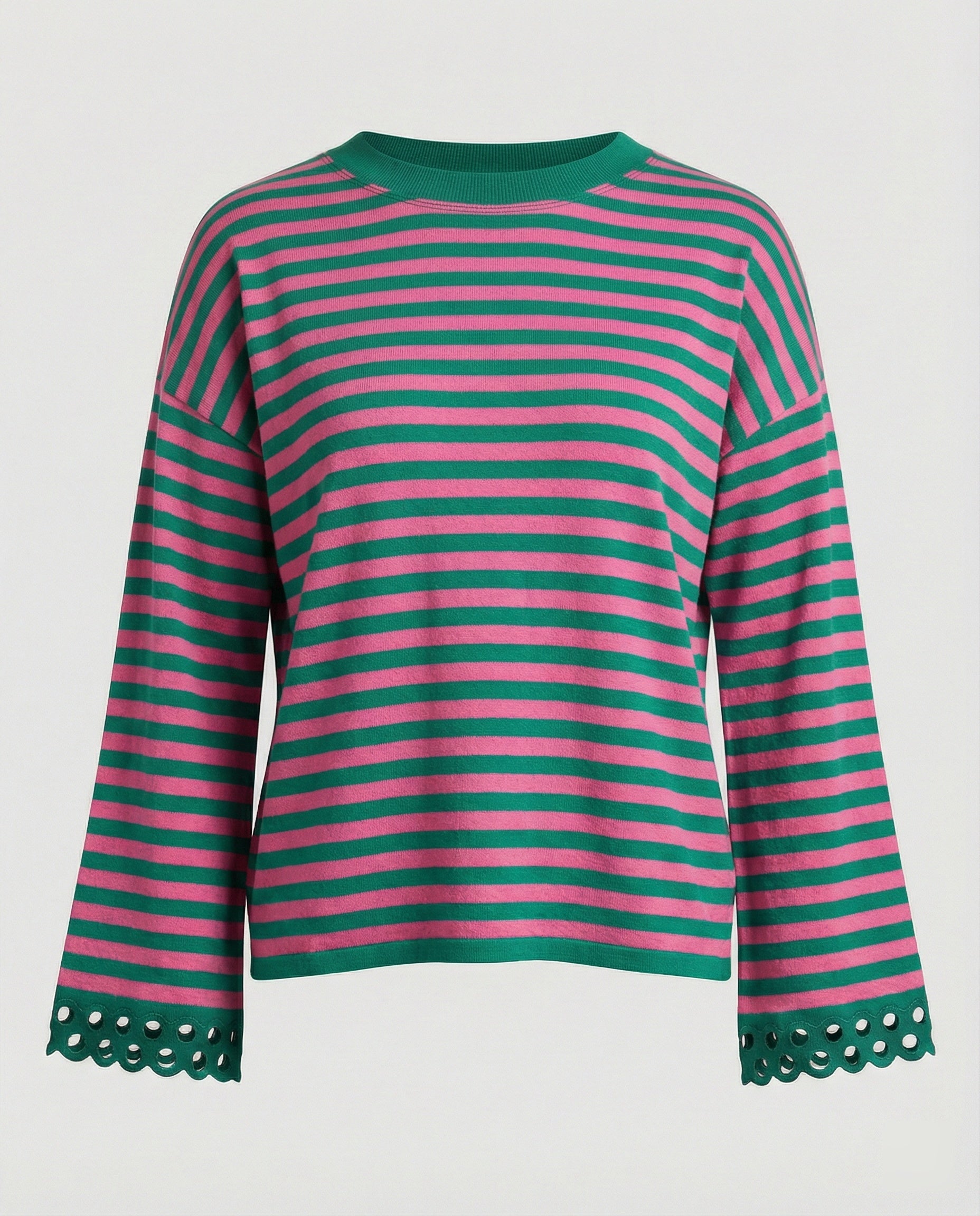 Knitted Sweater Women Oversize Maritime