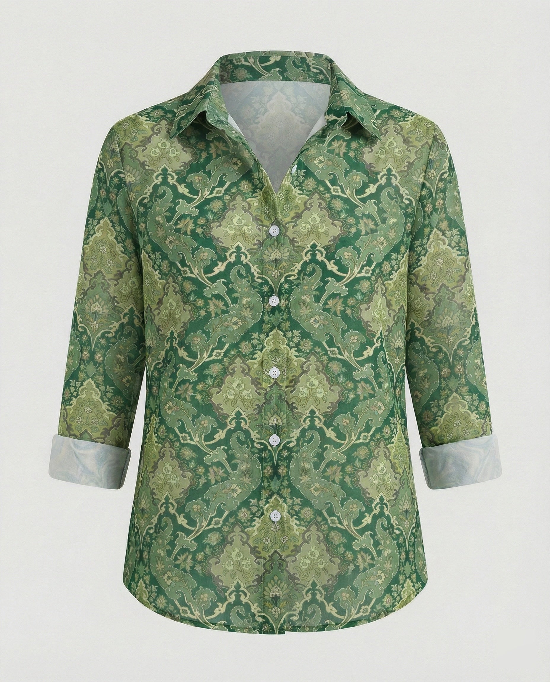 Women's Shirt Blouse Cat Print