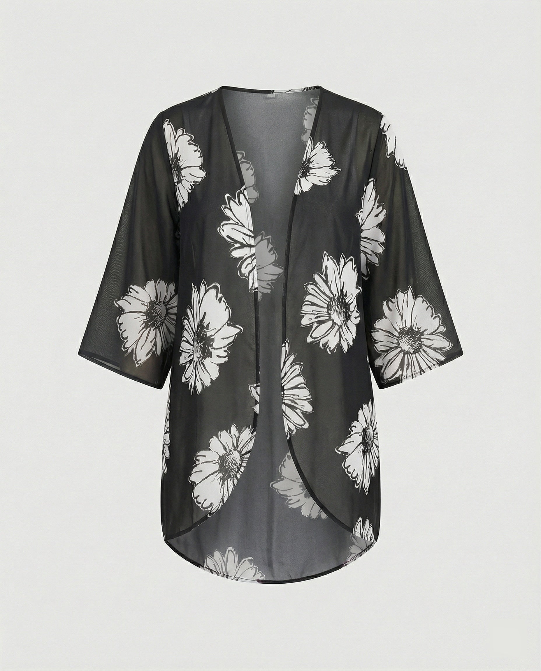 Open Kimono Women's Floral