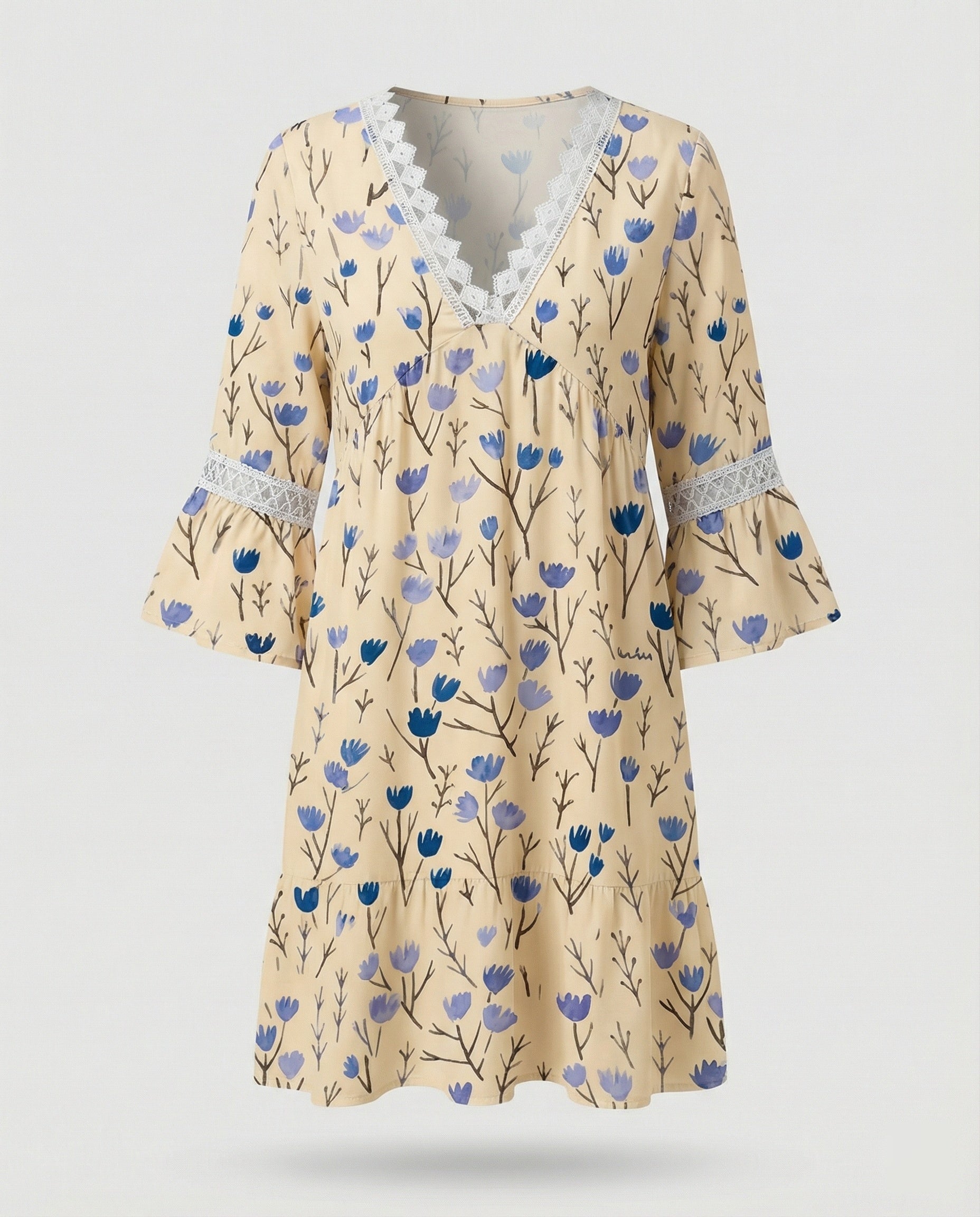 Women's Mini Dress A-Line Floral