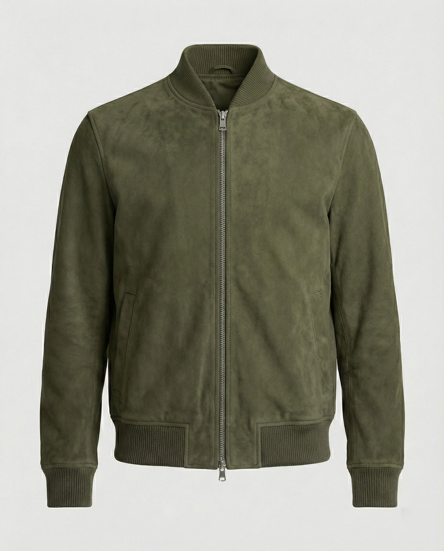 Leisurewear Men's Bomber Jacket Leather Look