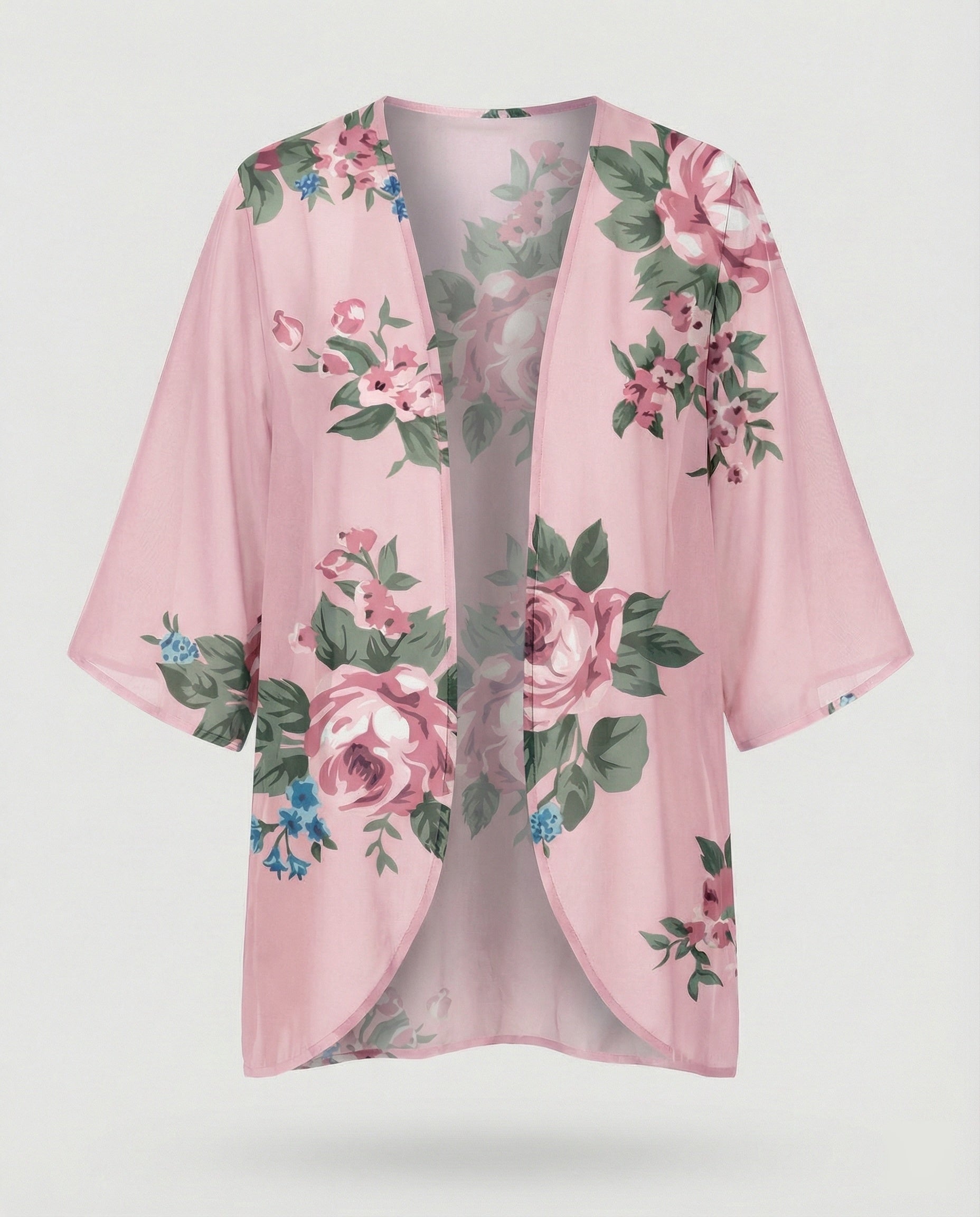 Open Kimono Women's Floral